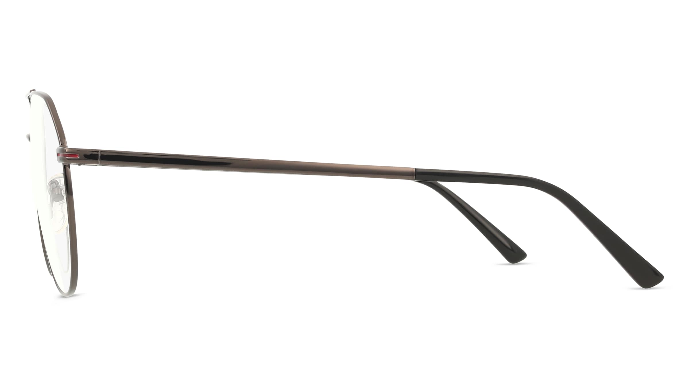 Thumbnail - Fielmann MC 570 CL DOMINIC Unisex-Brille inkl. Gläser Vollrand Pilot Metall-Gestell 55/16/145, grau
