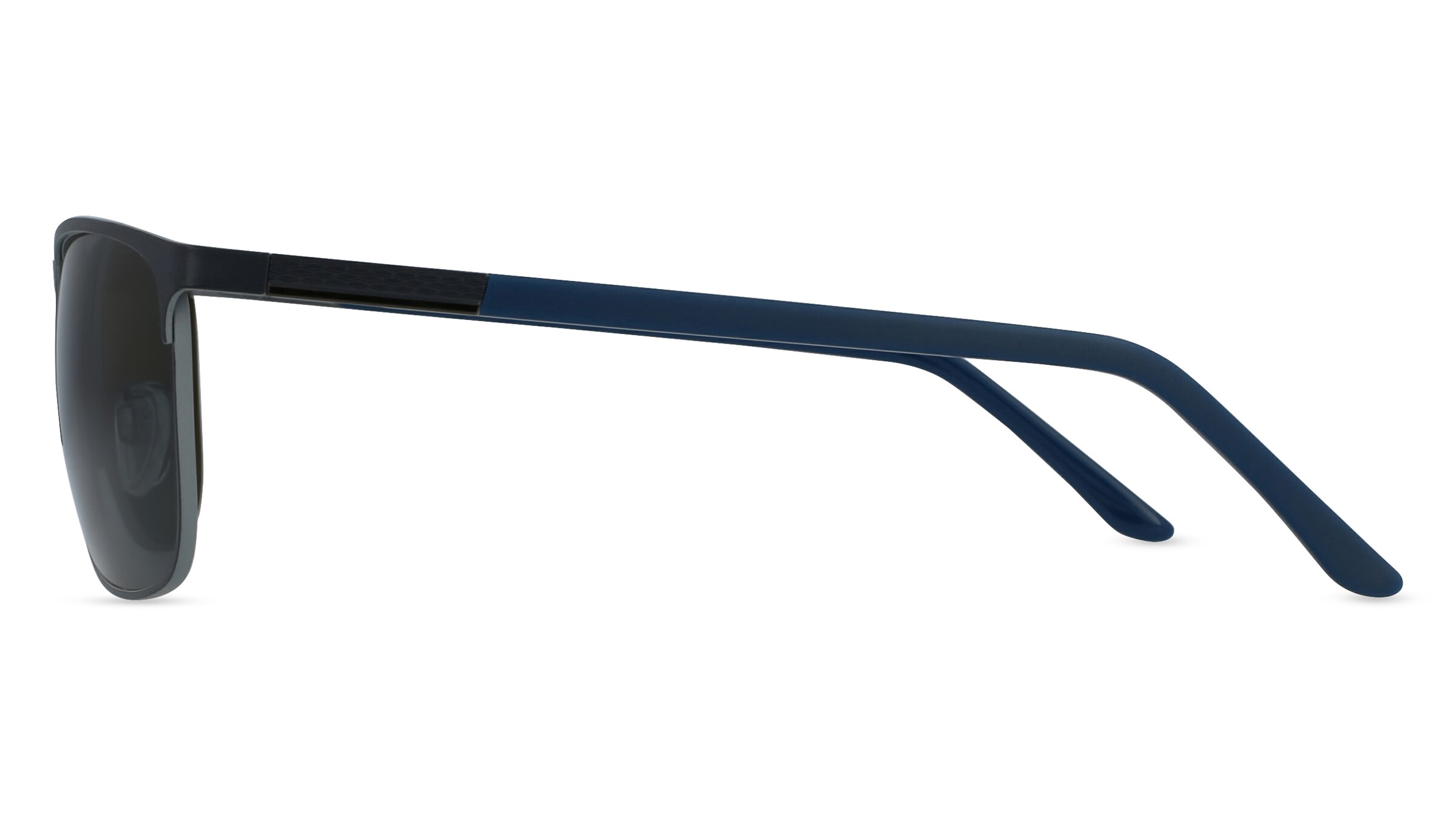Thumbnail - Fielmann 2196 SUN FLEX CL Herren-Sonnenbrille Vollrand Quadratisch Metall-Gestell, grau