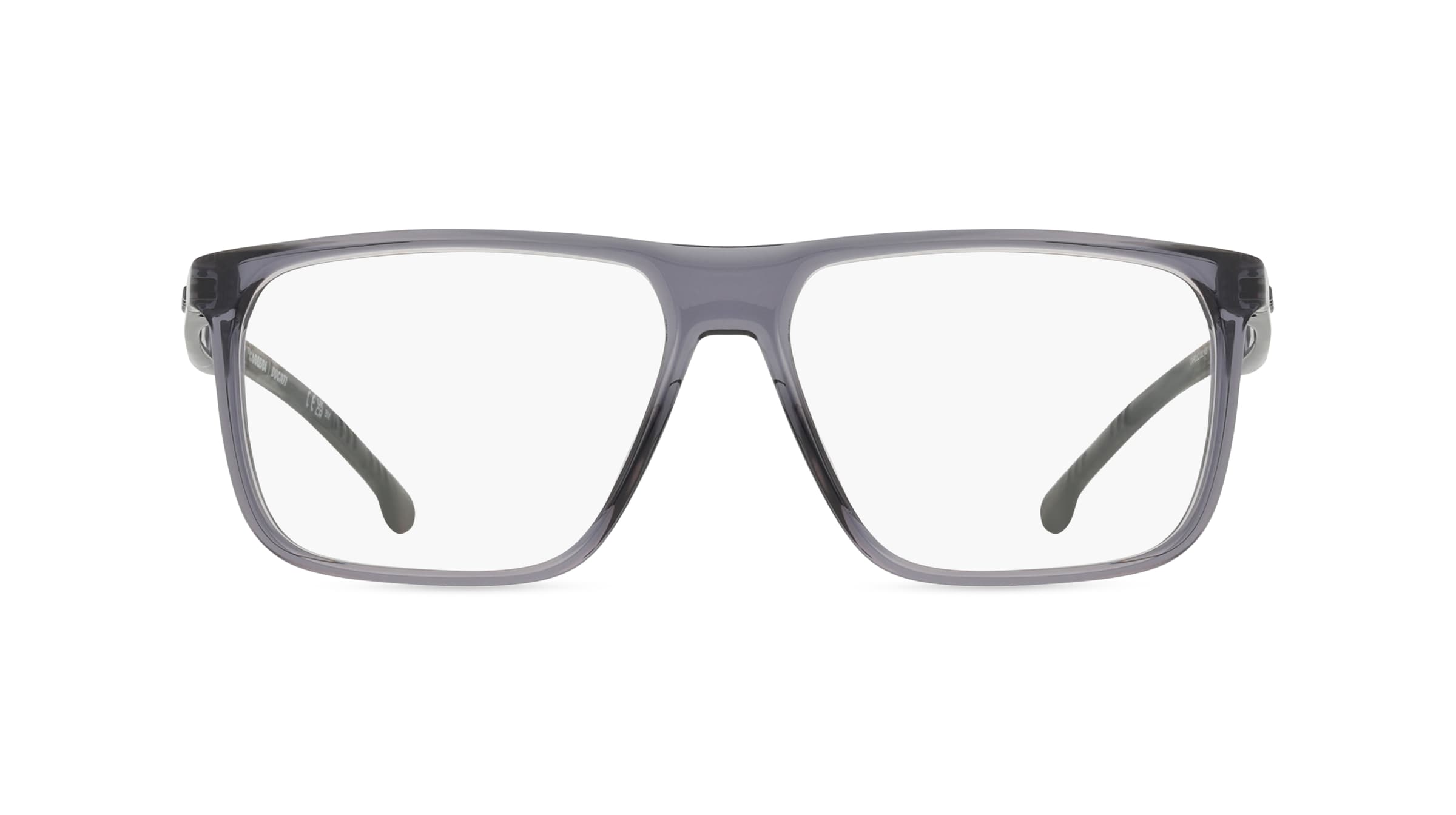 Carrera CARDUC 032 Herren-Brille inkl. Gläser Vollrand Eckig Kunststoff-Gestell 58mm/14mm/140mm, grau