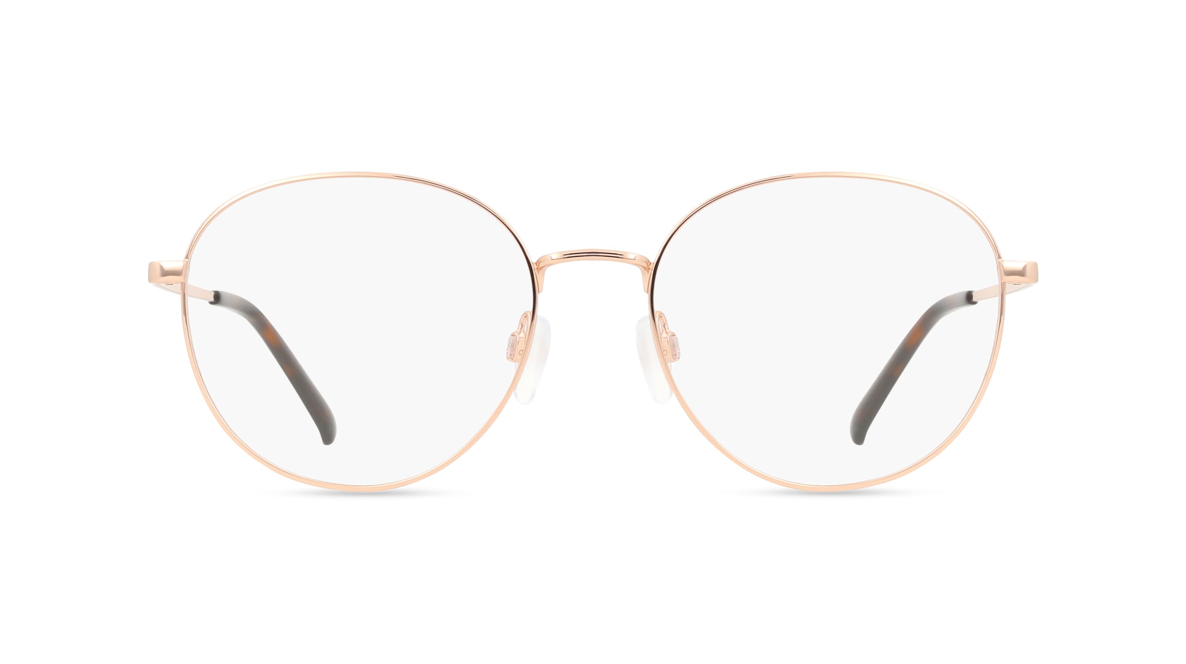 Fielmann BD 600 CL BO Unisex-Brille inkl. Gläser Vollrand Panto Edelstahl-Gestell 46/20/135, Pink