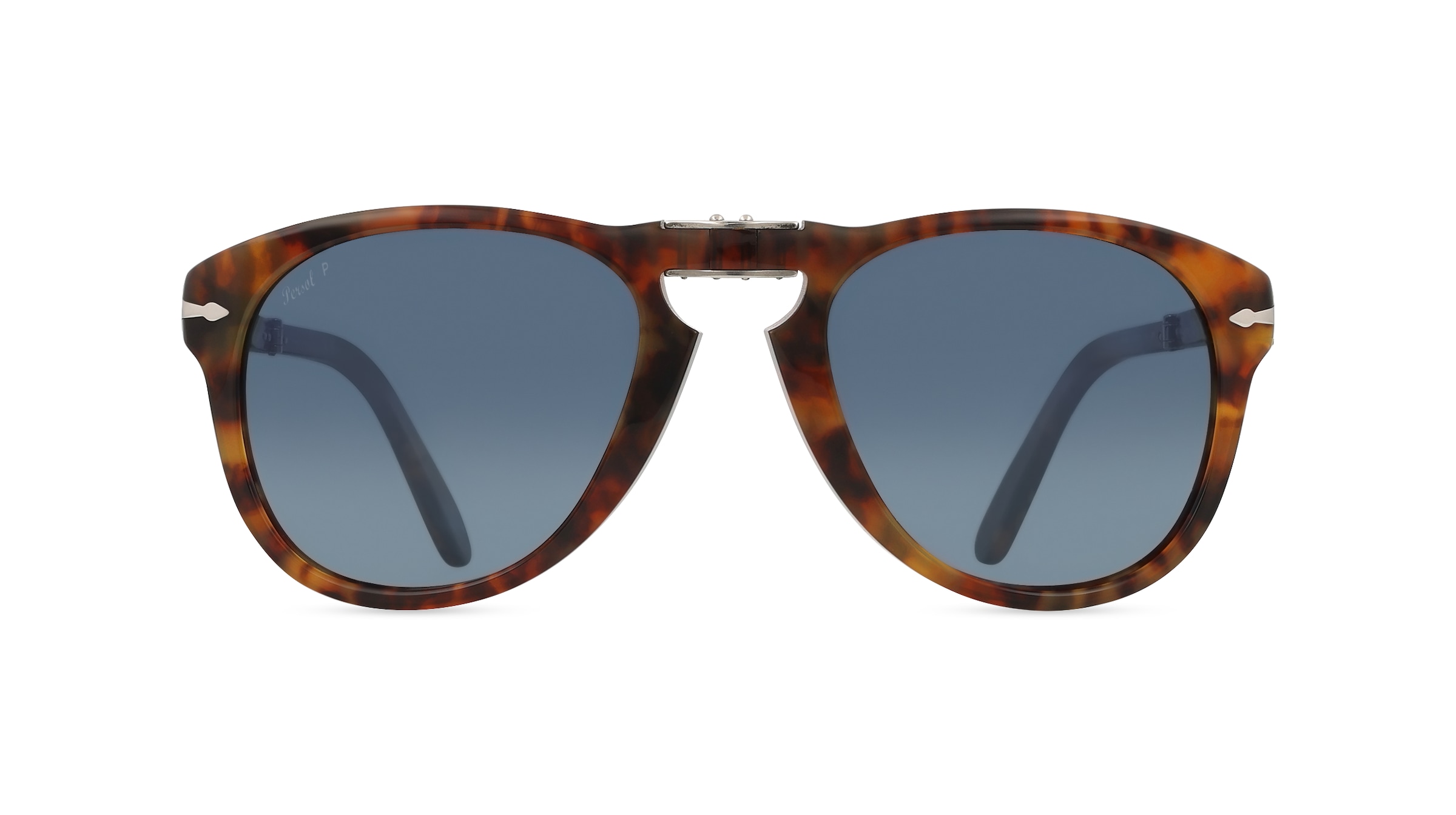 Persol 0PO0714SM Steve McQueen Herren-Sonnenbrille Vollrand Pilot Acetat-Gestell, Braun