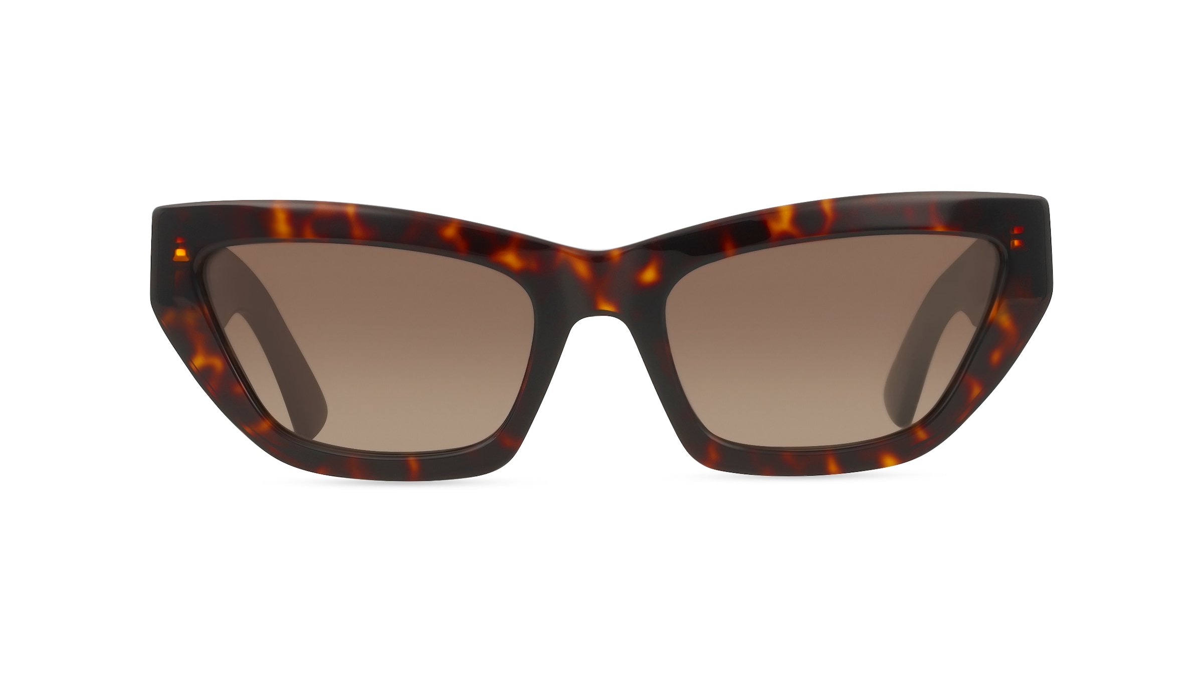 Moschino MOS182/S Damen-Sonnenbrille Vollrand Cateye Acetat-Gestell, Havanna