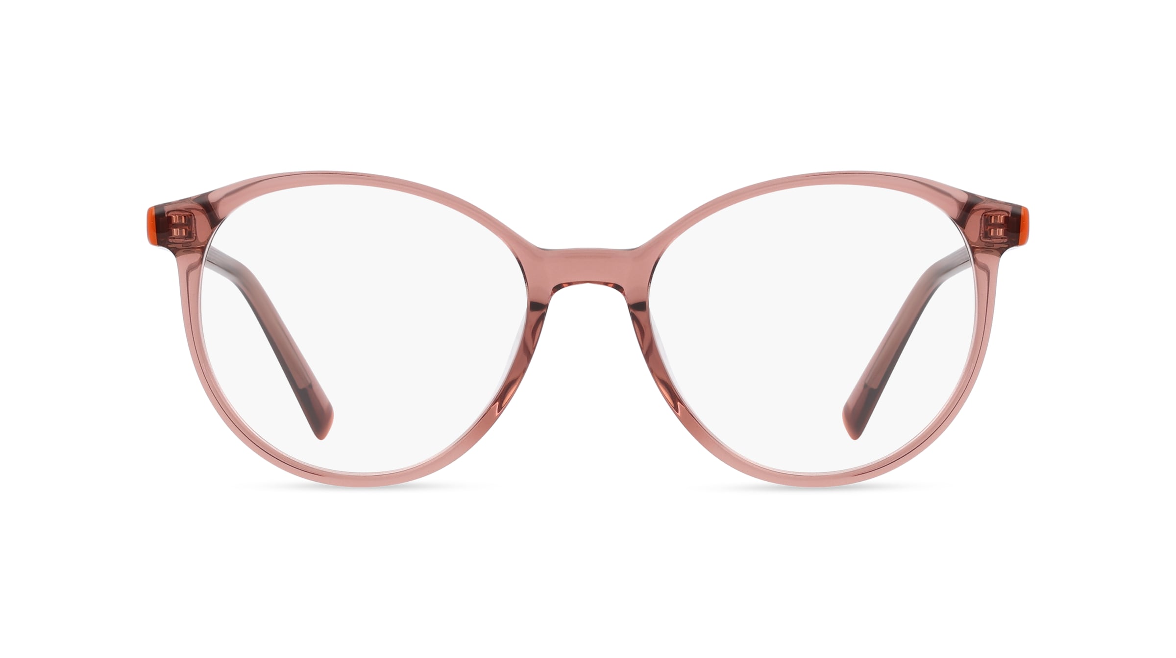 Humphrey’s eyewear 583141 Unisex-Brille inkl. Gläser Vollrand Panto Kunststoff-Gestell 48mm/16mm/135mm, pink