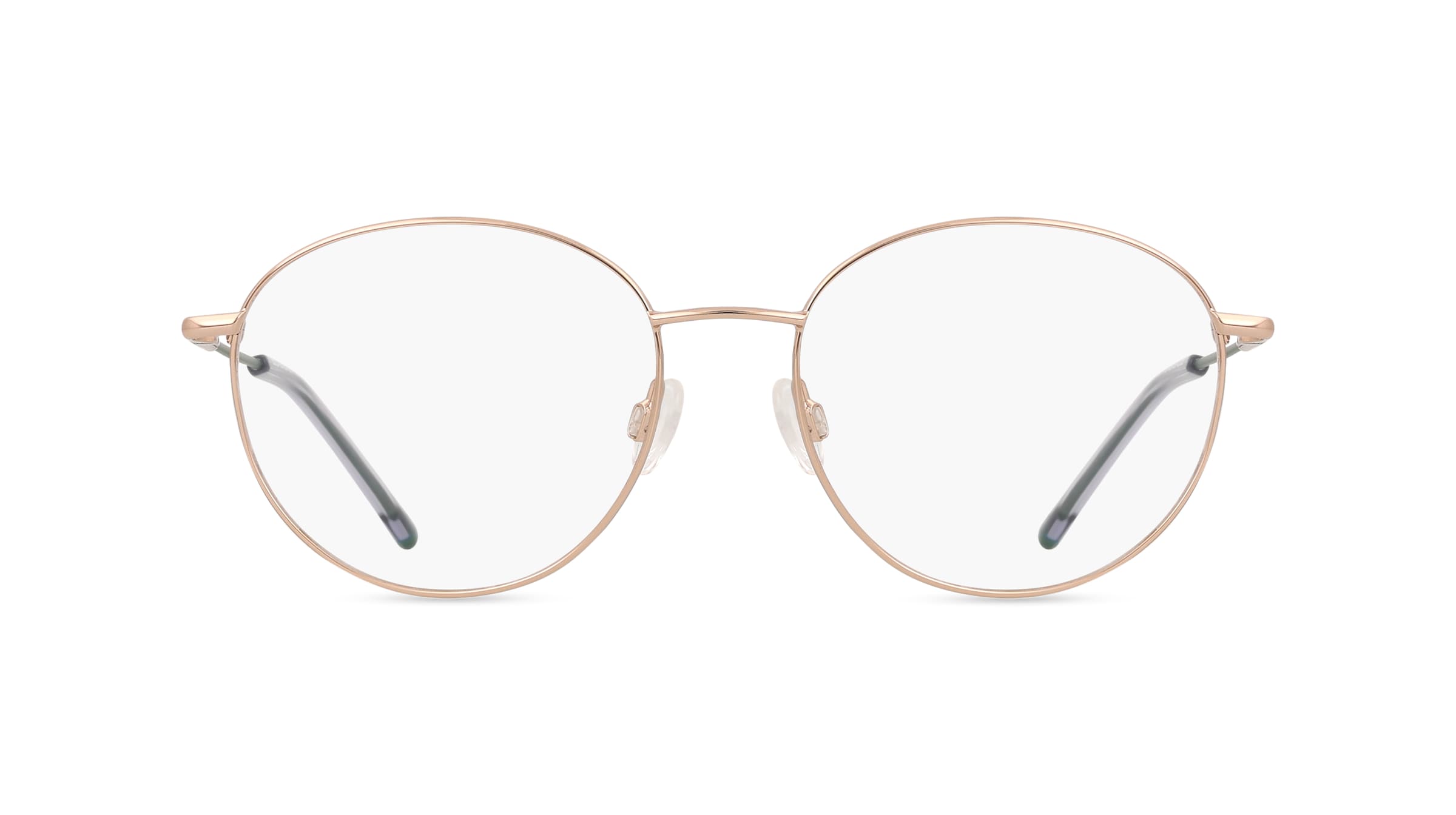 HUMPHREY’S eyewear 582391 Unisex-Brille inkl. Gläser Vollrand Oval Metall-Gestell 53mm/18mm/140mm, Gold