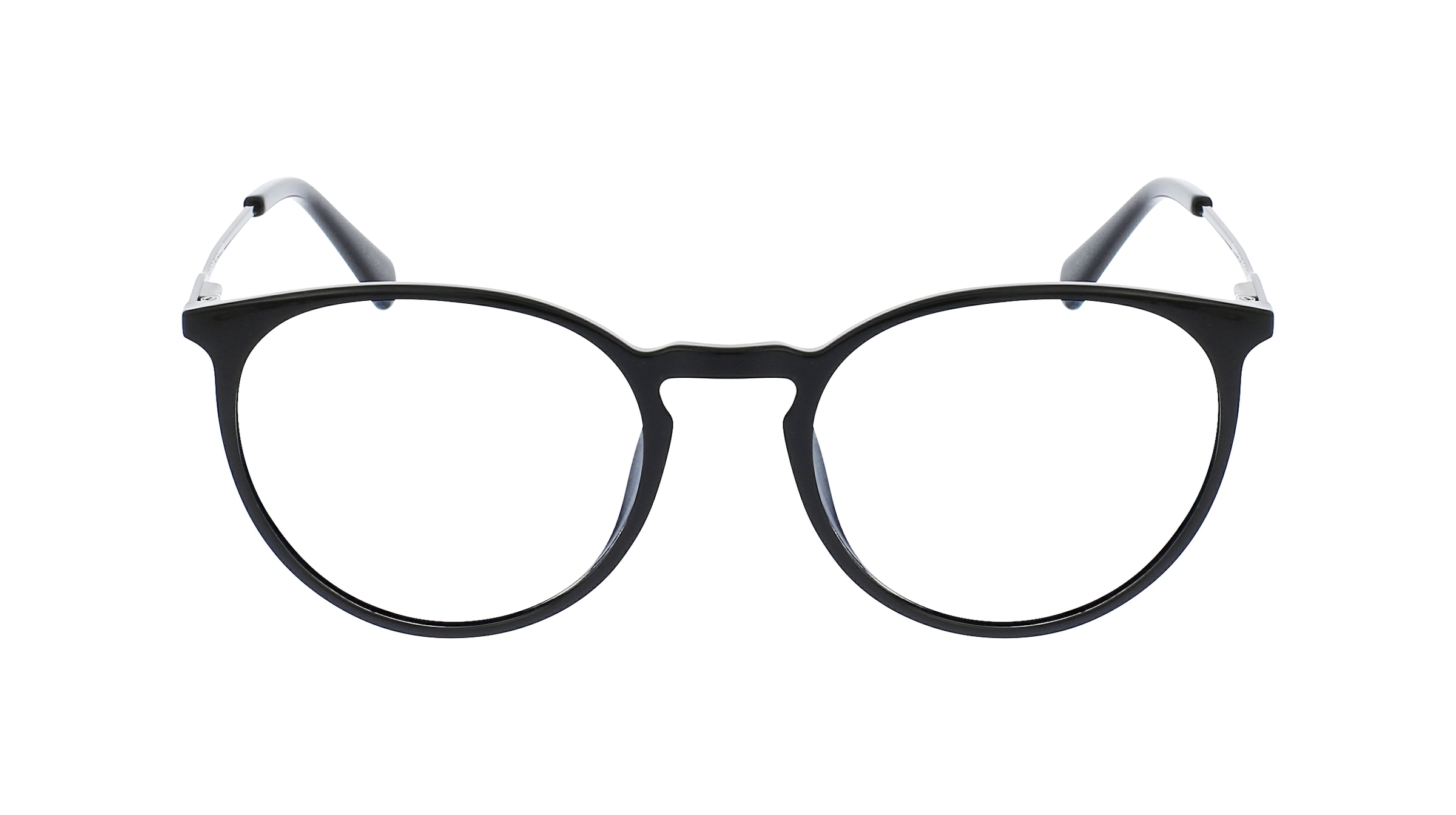 Gant GA3238 Unisex-Brille inkl. Gläser Vollrand Rund Kunststoff-Gestell 53mm/19mm/145mm, schwarz