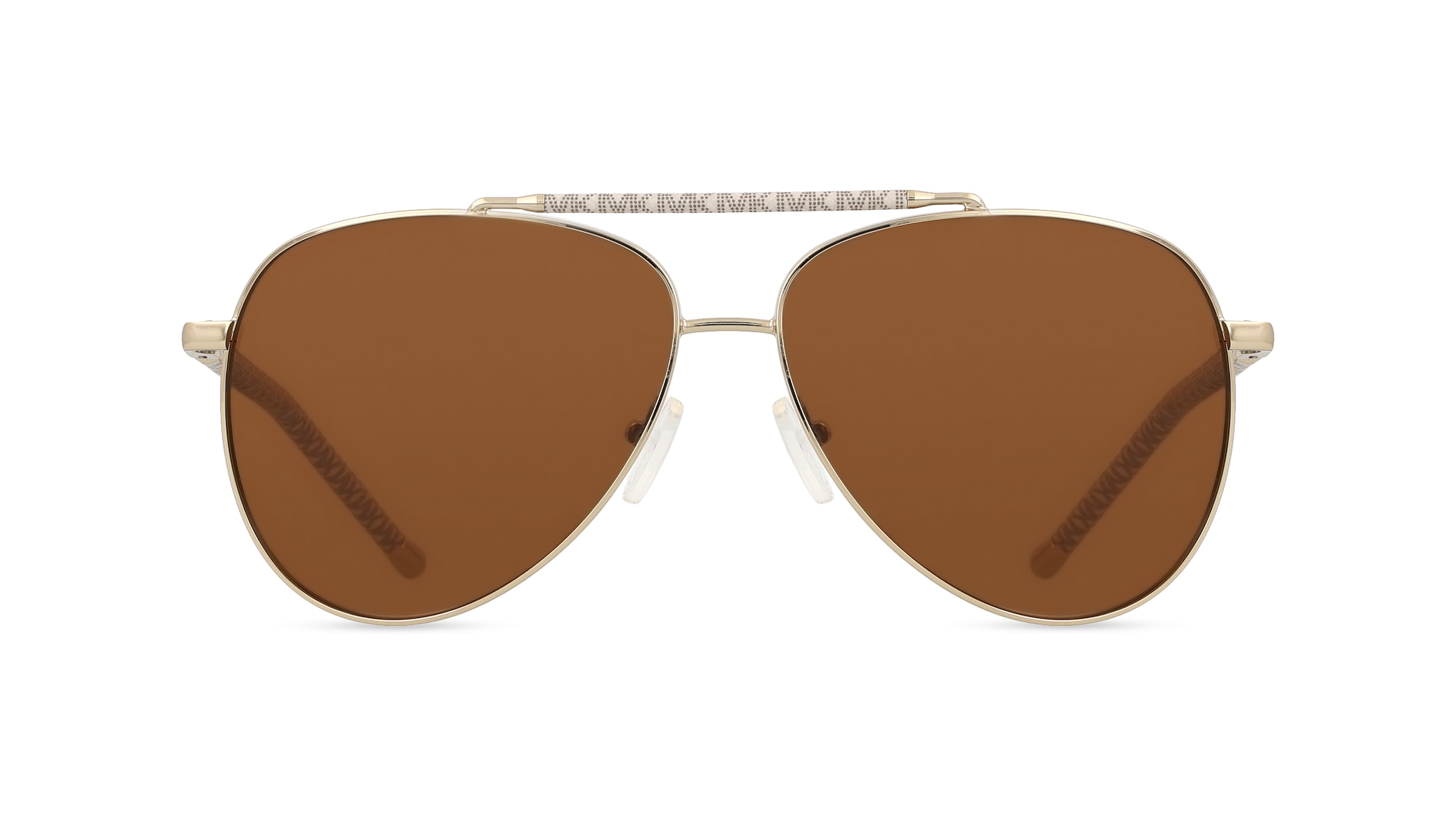 Michael Kors 0MK1146 Damen-Sonnenbrille Vollrand Pilot Acetat-Gestell, Gold