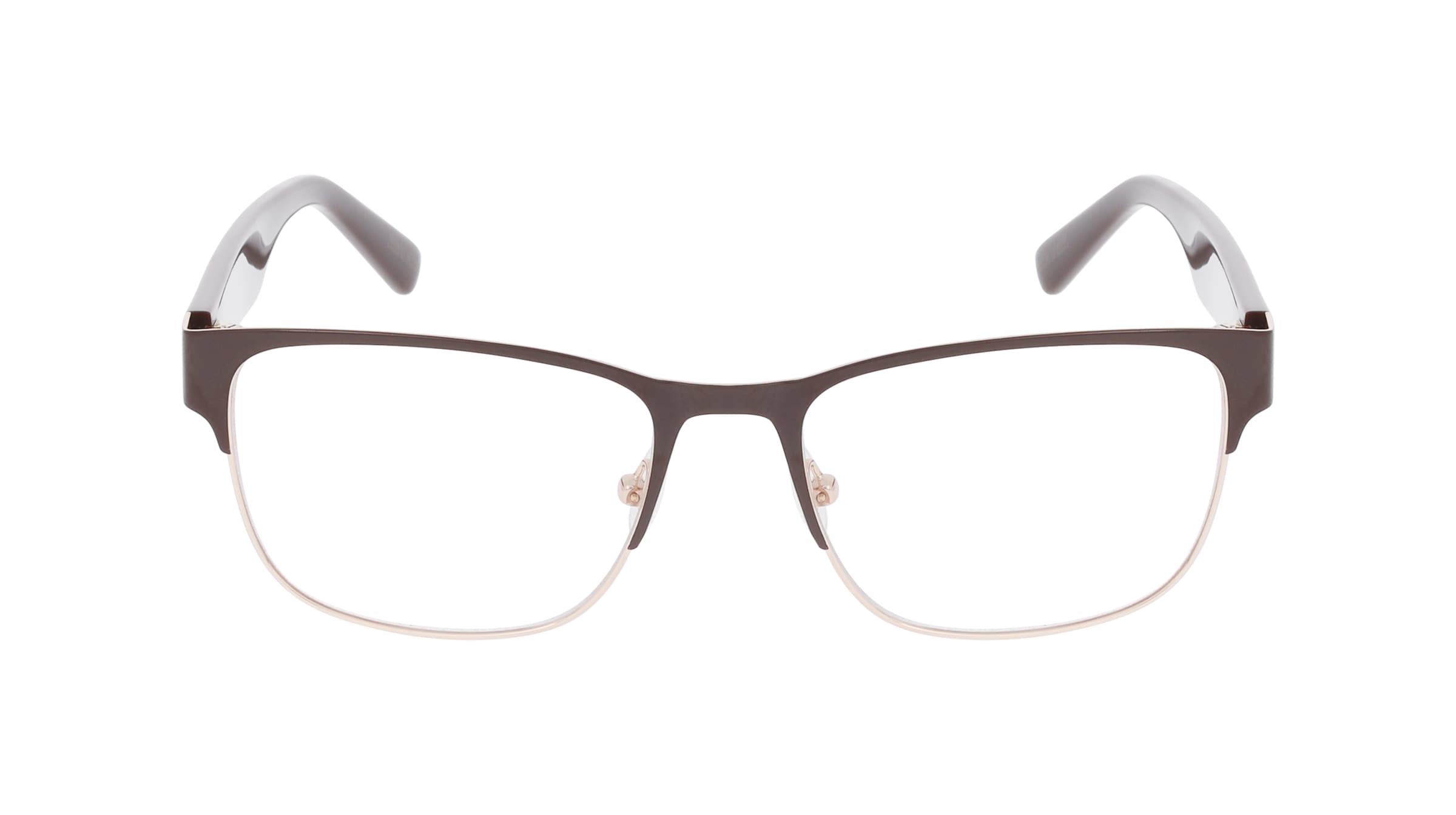 Gant GA50018 Herren-Brille inkl. Gläser Vollrand Eckig Metall-Gestell 54mm/18mm/145mm, Braun