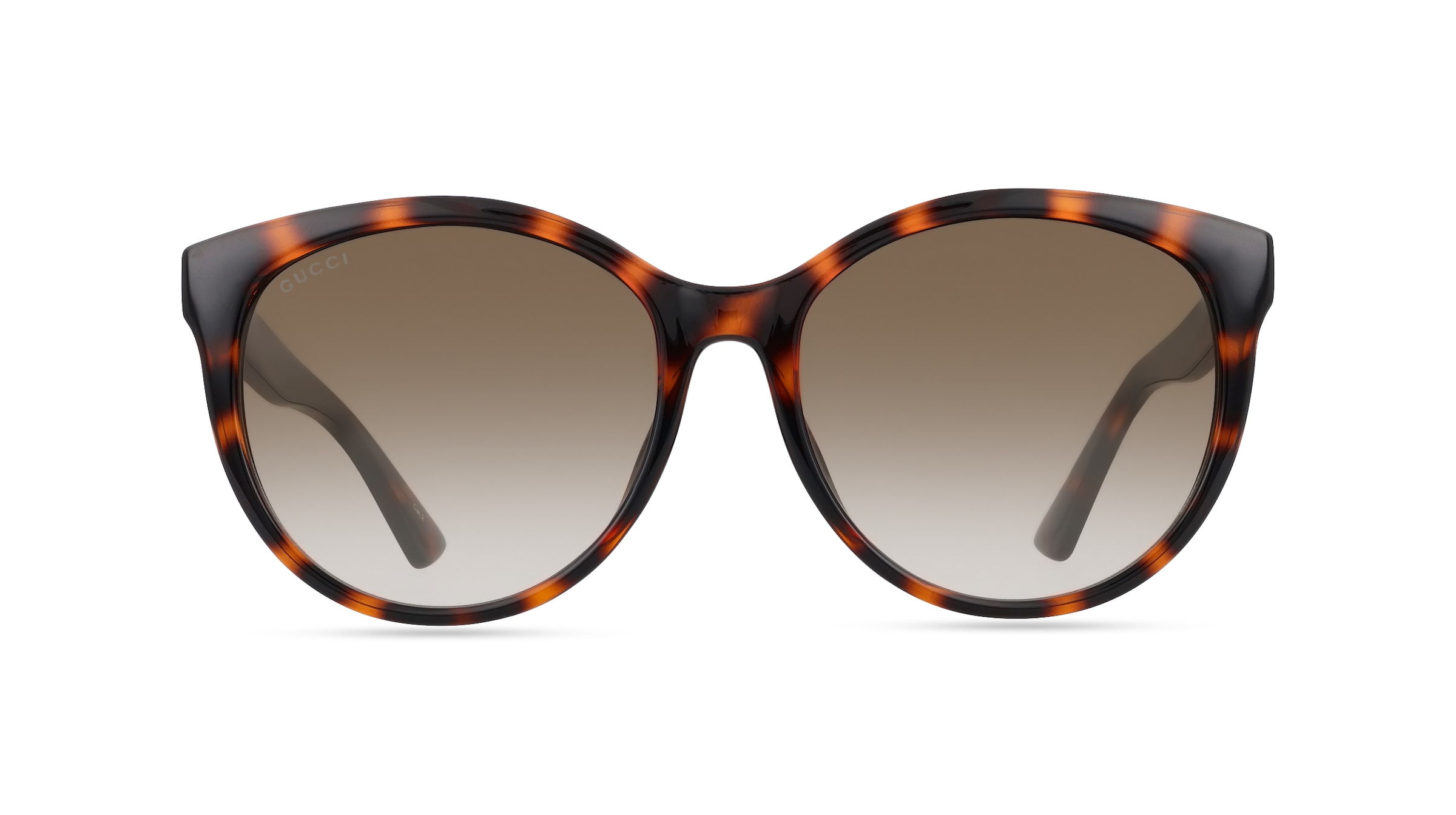 Gucci GG0636SK Damen-Sonnenbrille Vollrand Cateye Kunststoff-Gestell, braun