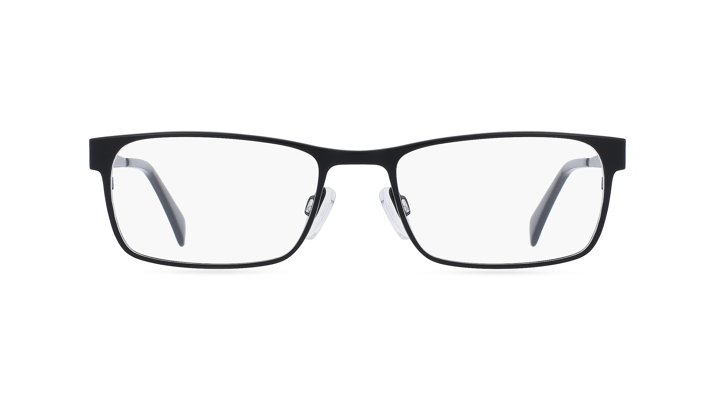 Fielmann CHARME 0785 FLEX TR Herren-Brille inkl. Gläser Vollrand Eckig Titan-Gestell 52mm/17mm/140mm, schwarz