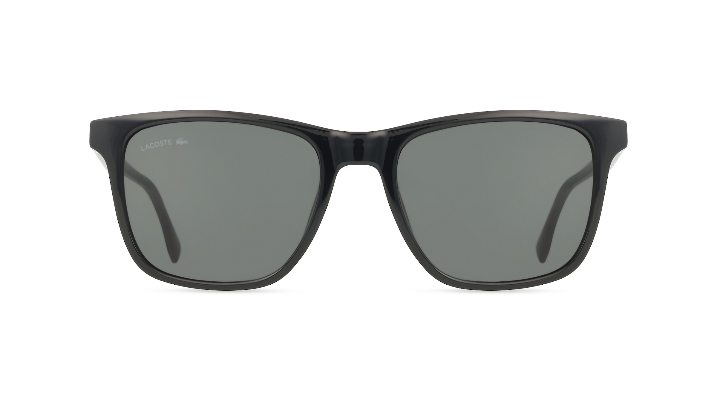 Lacoste L6041S Unisex-Sonnenbrille Vollrand Quadratisch Kunststoff-Gestell, Schwarz