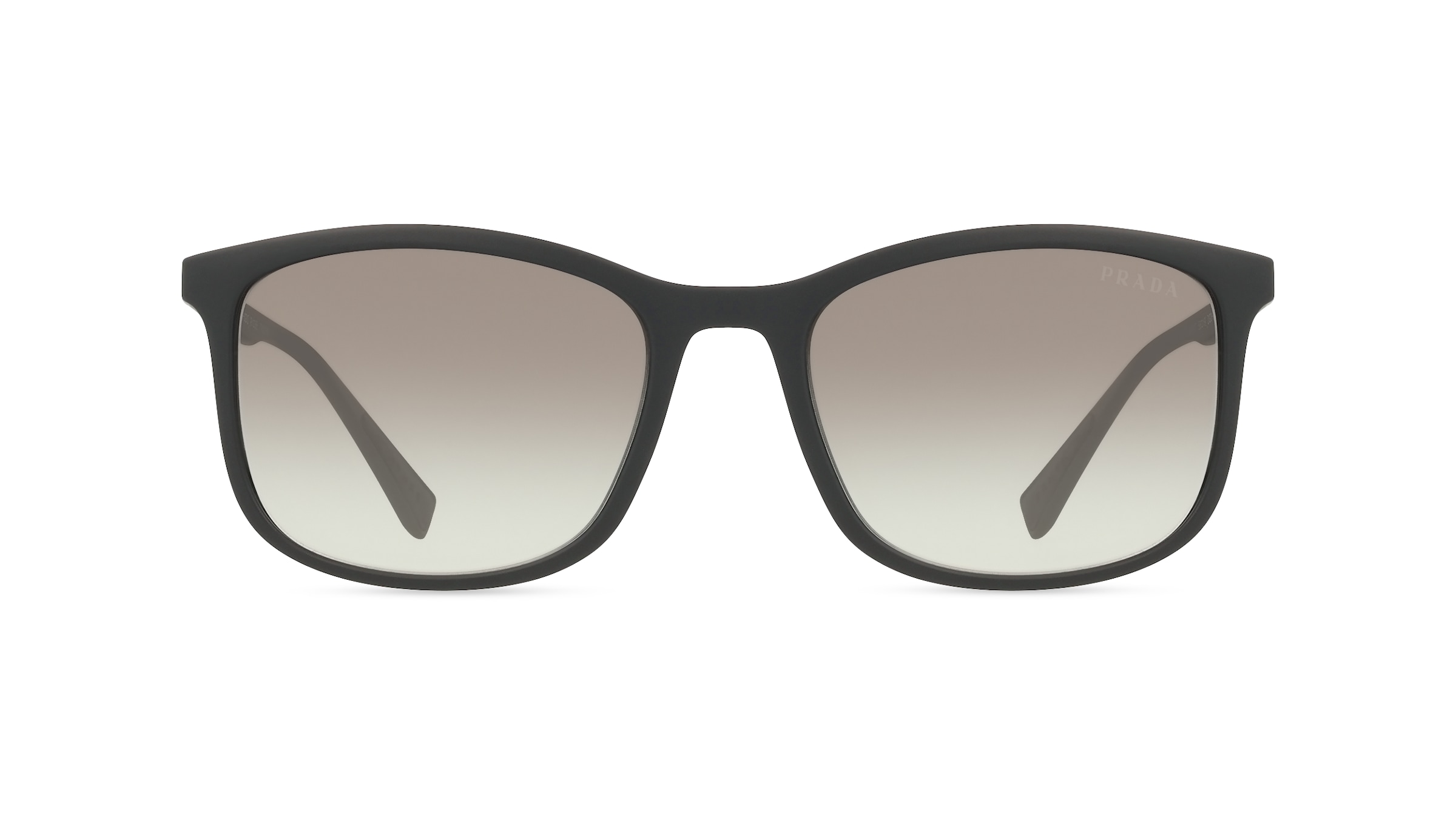 Prada Linea Rossa PS01TS Herren-Sonnenbrille Vollrand Eckig Kunststoff-Gestell, schwarz