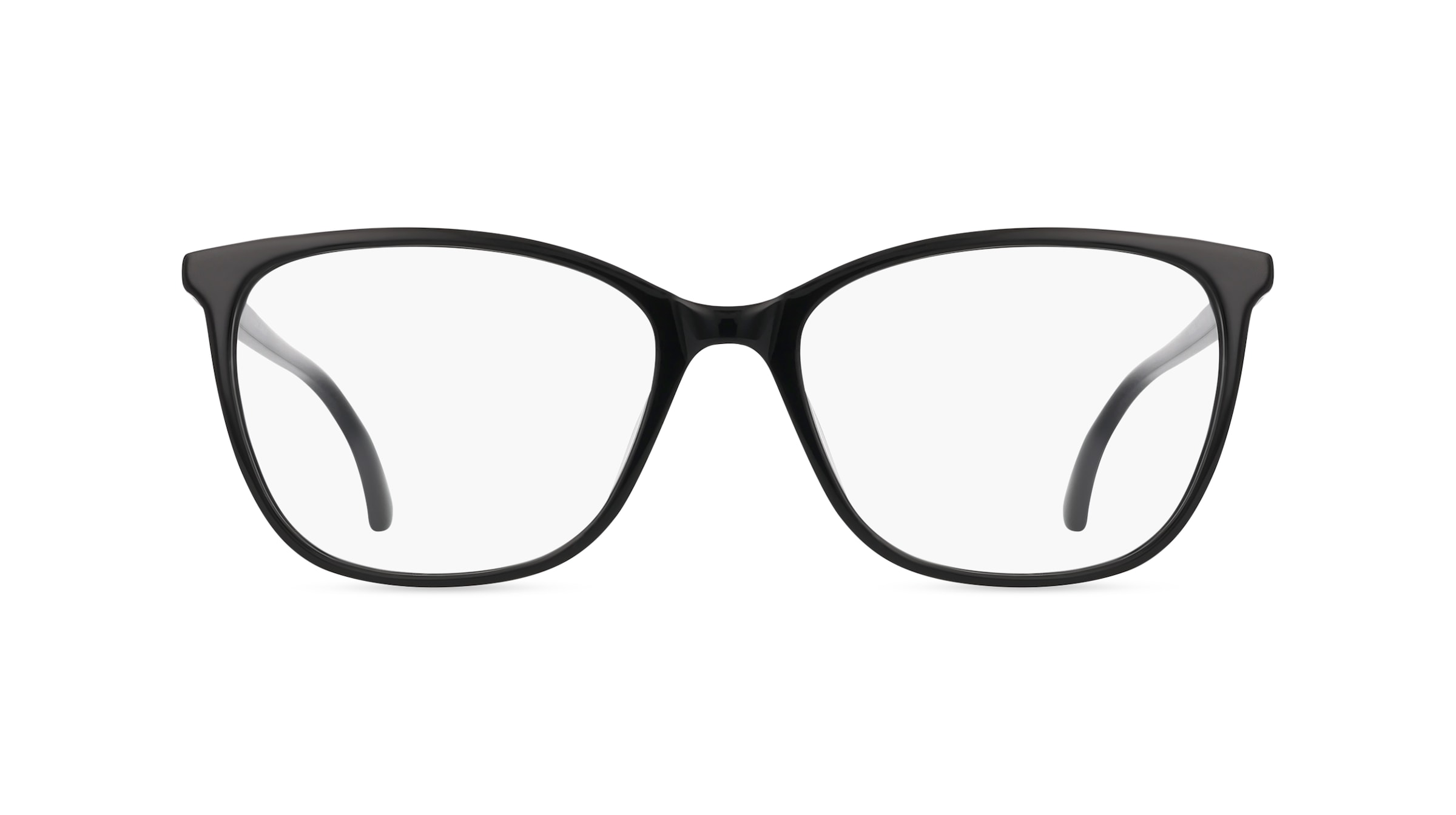 Fielmann LN 046 RN Damen-Brille inkl. Gläser Vollrand Eckig Acetat-Gestell 53mm/16mm/140mm, schwarz