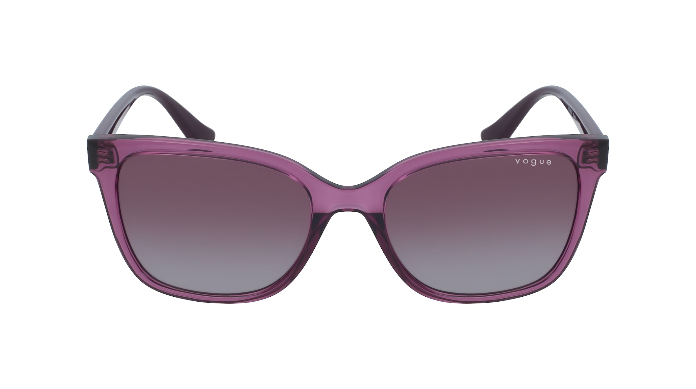 Vogue eyewear VO5427S Damen-Sonnenbrille Vollrand Oval Kunststoff-Gestell, lila