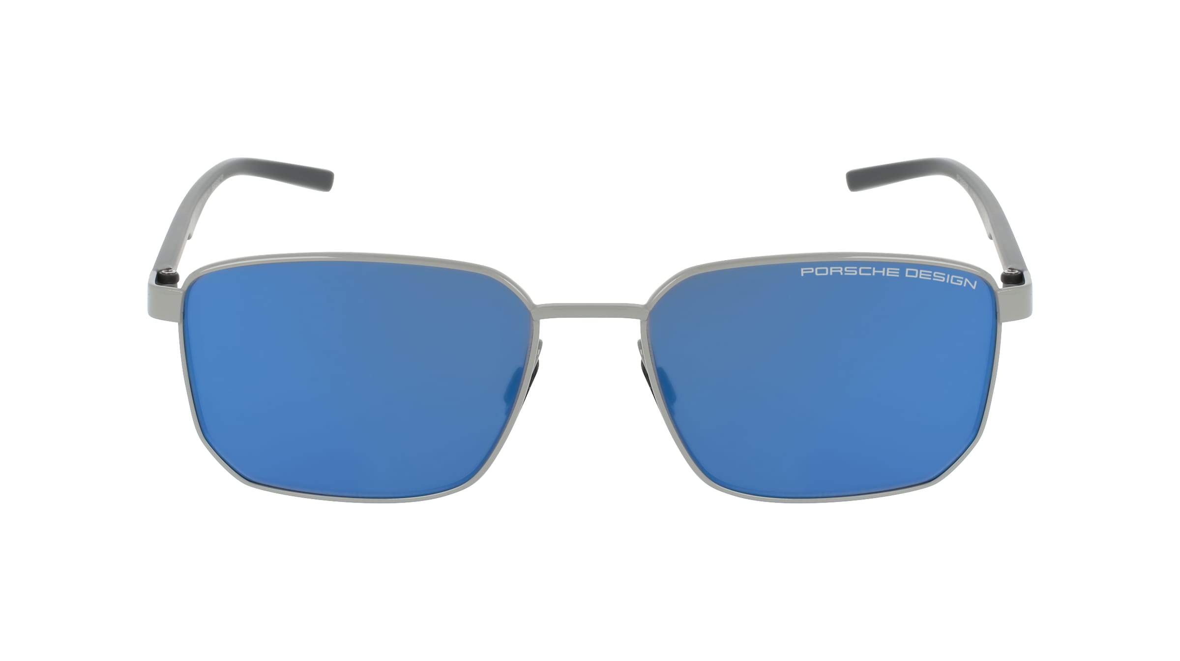 Porsche Design P8982 Herren-Sonnenbrille Vollrand Eckig Metall-Gestell, grau