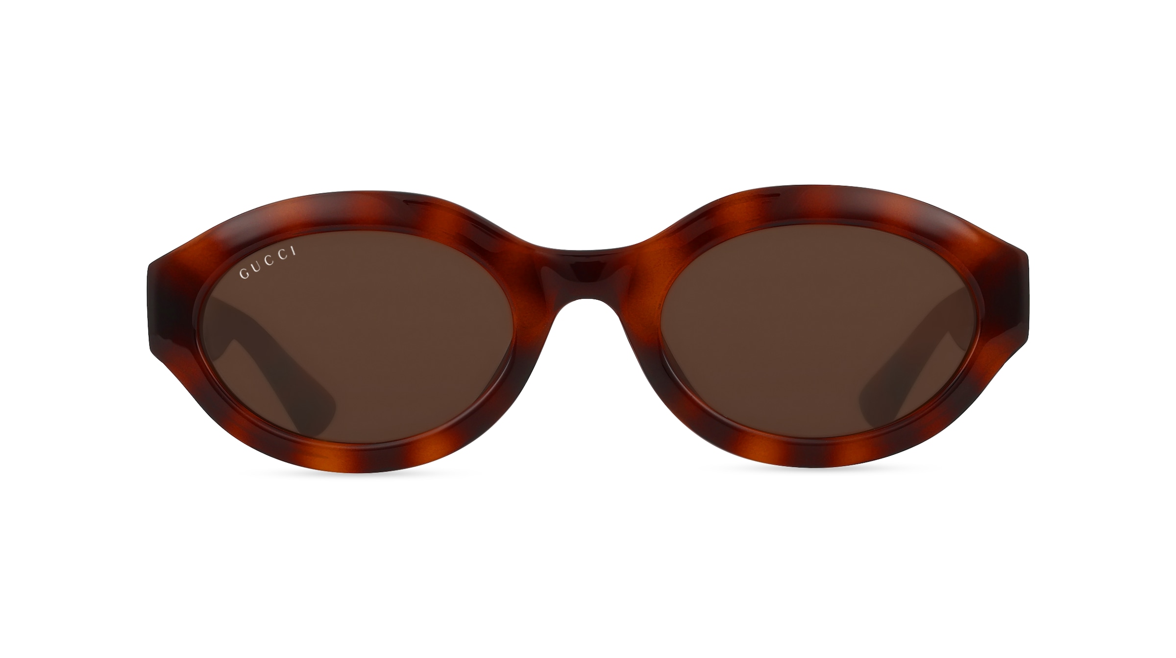 Gucci GG1579S Damen-Sonnenbrille Vollrand Oval Acetat-Gestell, braun