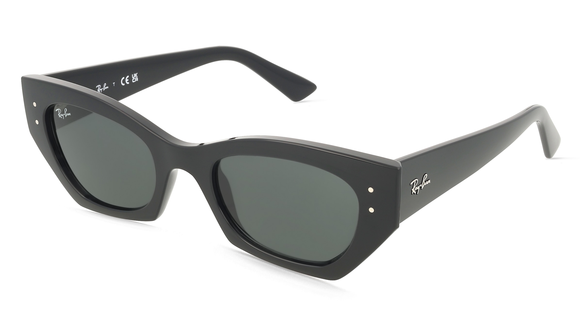 Luxottica Fashion Brillen Vertriebs Gmbh Unisex Schwarz Ray-Ban 0Rb4430 Zena -Sonnenbrille Vollrand Geometrisch Kunststoff-Gestell,