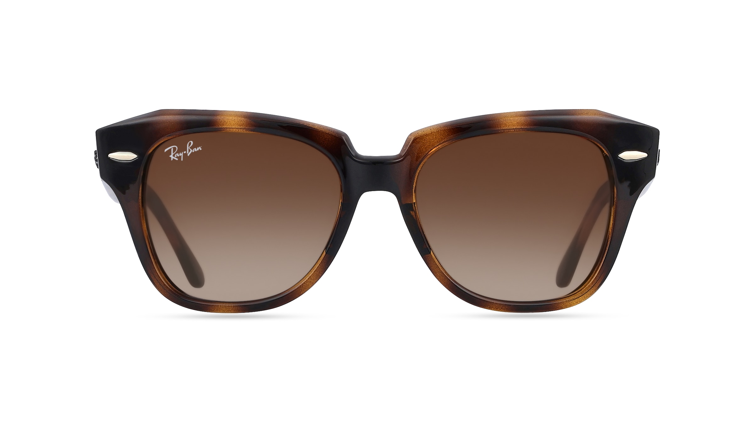 Ray-Ban Junior RJ 9186S STATE STREET Jugend-Sonnenbrille Vollrand Eckig Kunststoff-Gestell, braun