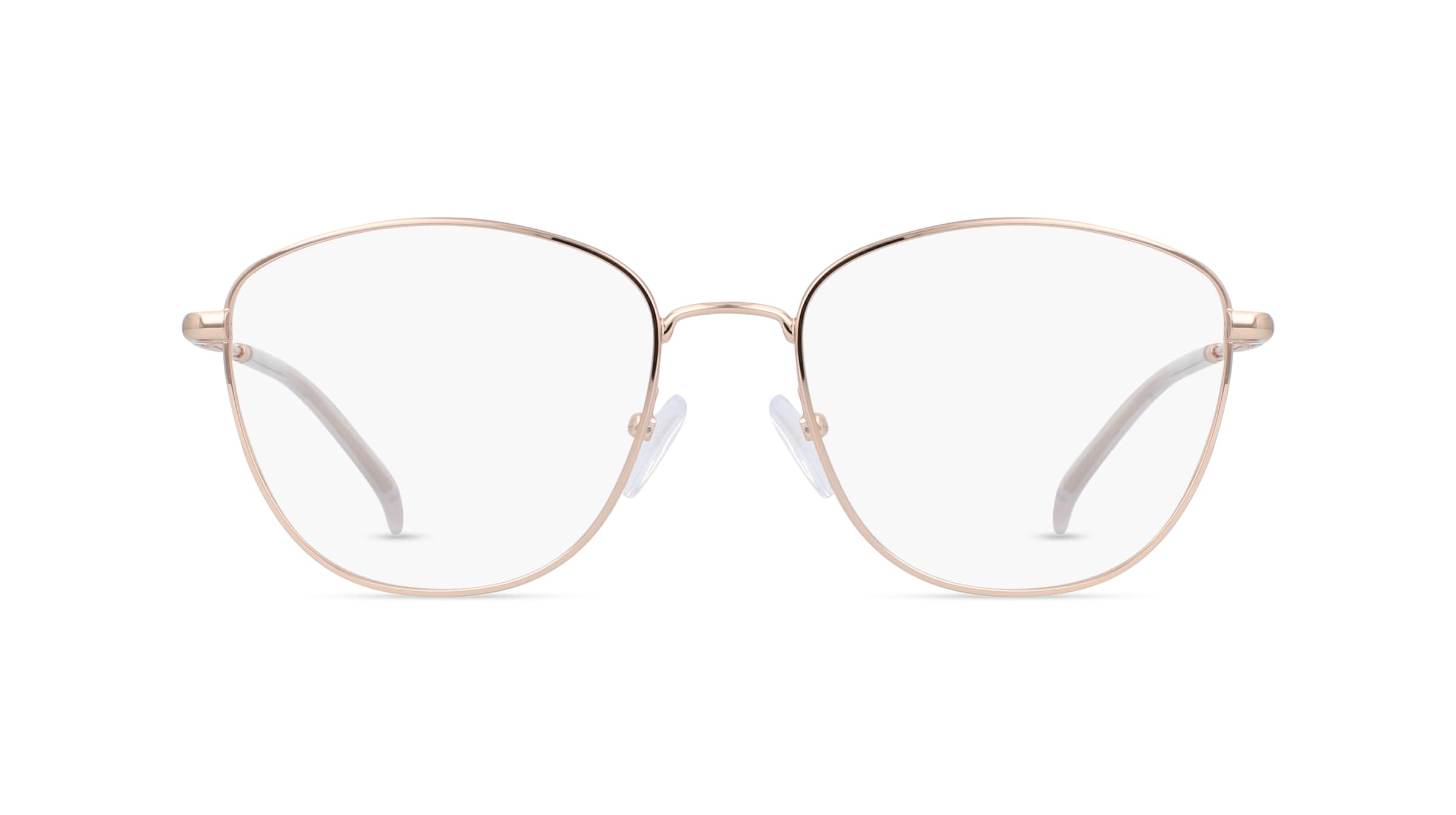 Fielmann BD 499 FA Damen-Brille inkl. Gläser Vollrand Eckig Metall-Gestell 54mm/17mm/135mm, gold