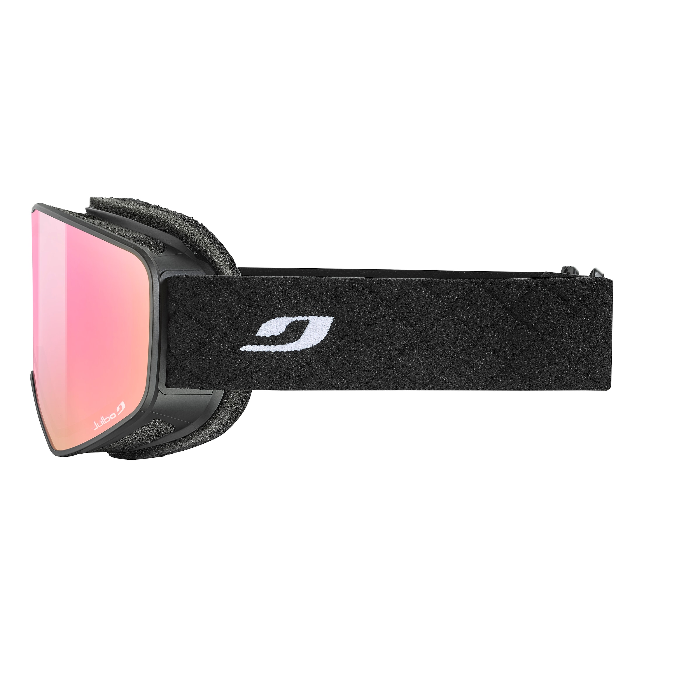 Julbo J7721 Herren-Skibrille Vollrand Monoscheibe Kunststoff-Gestell, schwarz