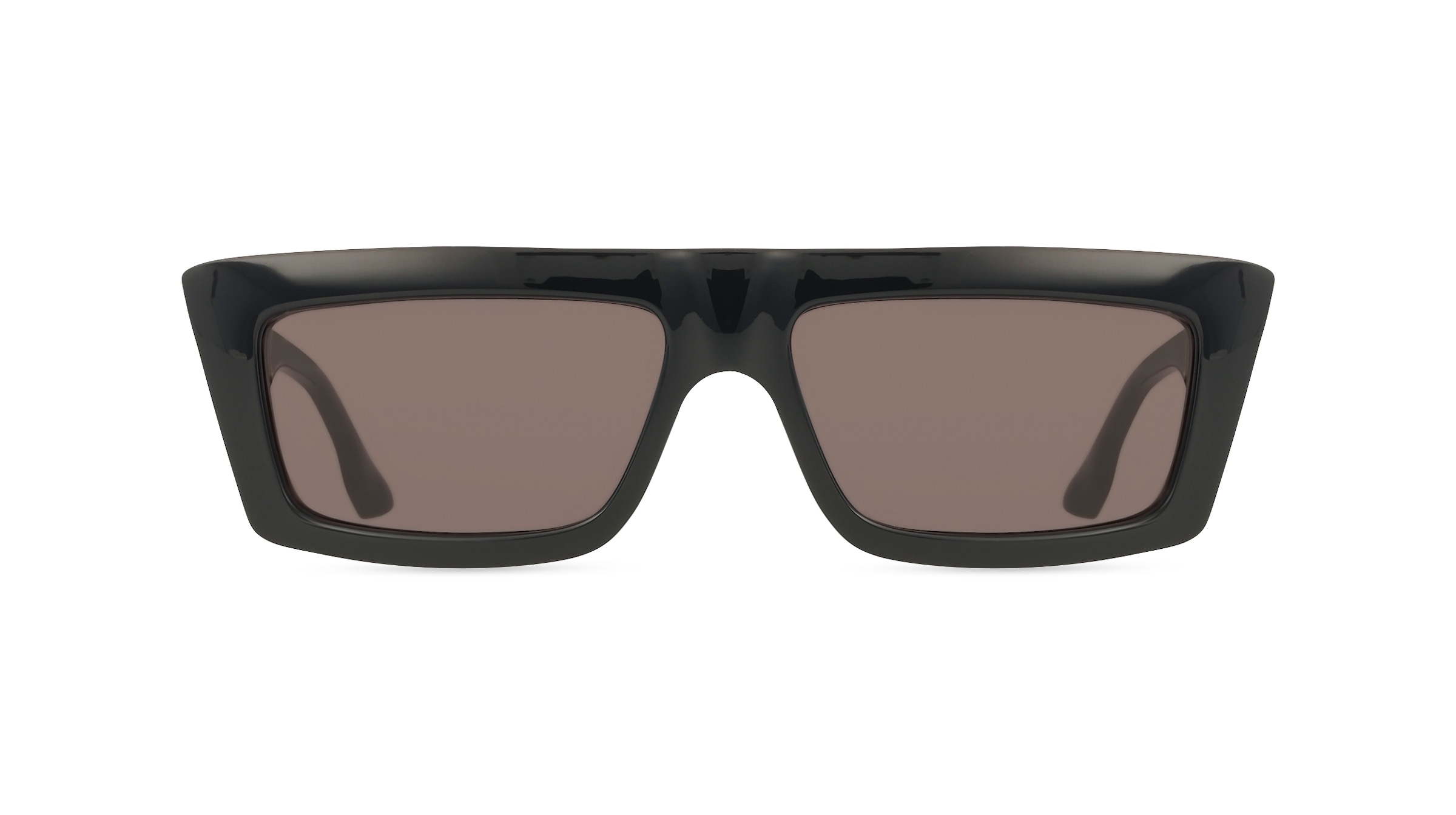 Karl Lagerfeld KLJ6147S Damen-Sonnenbrille Vollrand Eckig TR90-Gestell, schwarz