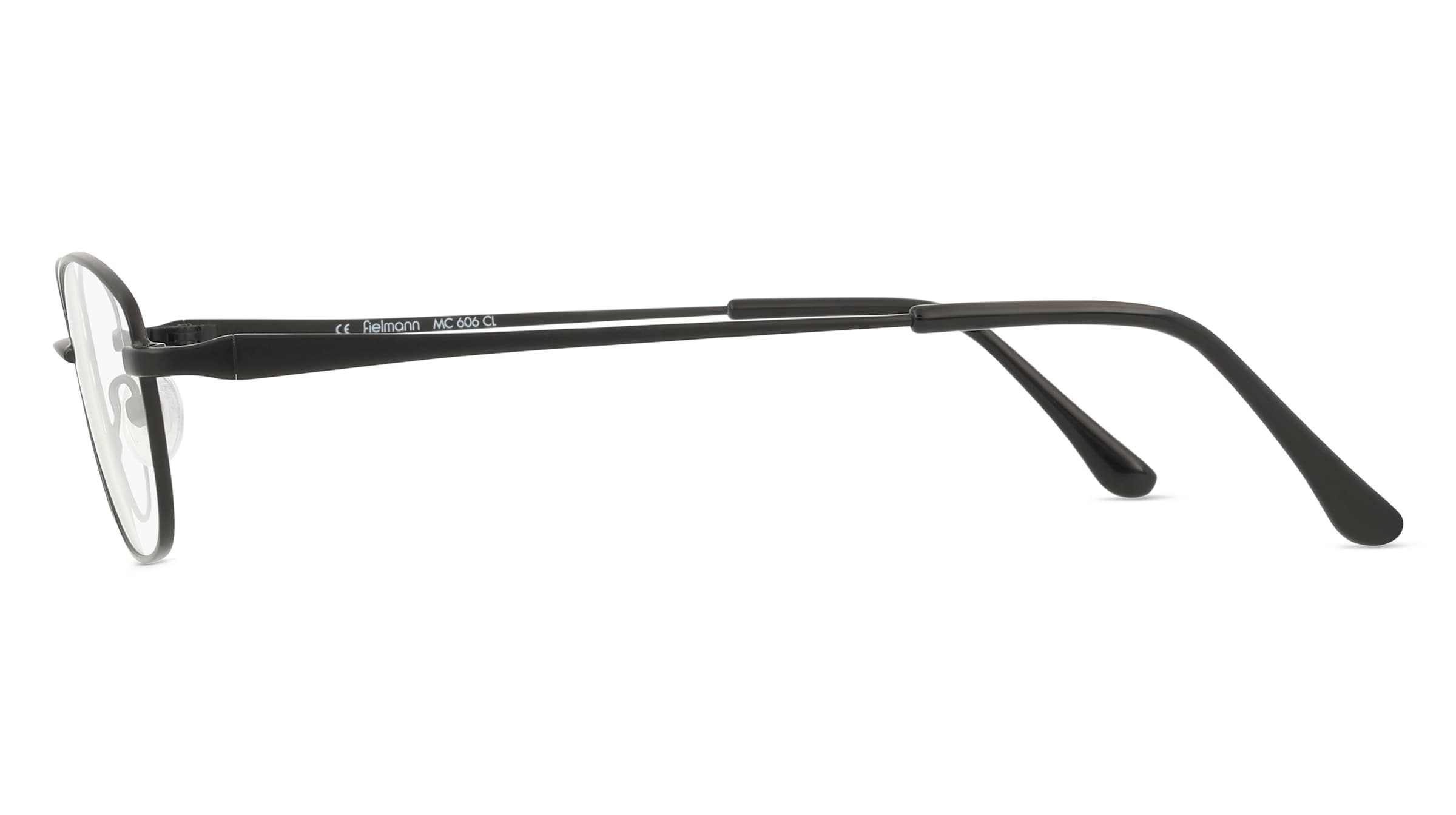 Thumbnail - Fielmann MC 606 CL Damen-Brille inkl. Gläser Vollrand Eckig Edelstahl-Gestell 49mm/17mm/135mm, schwarz