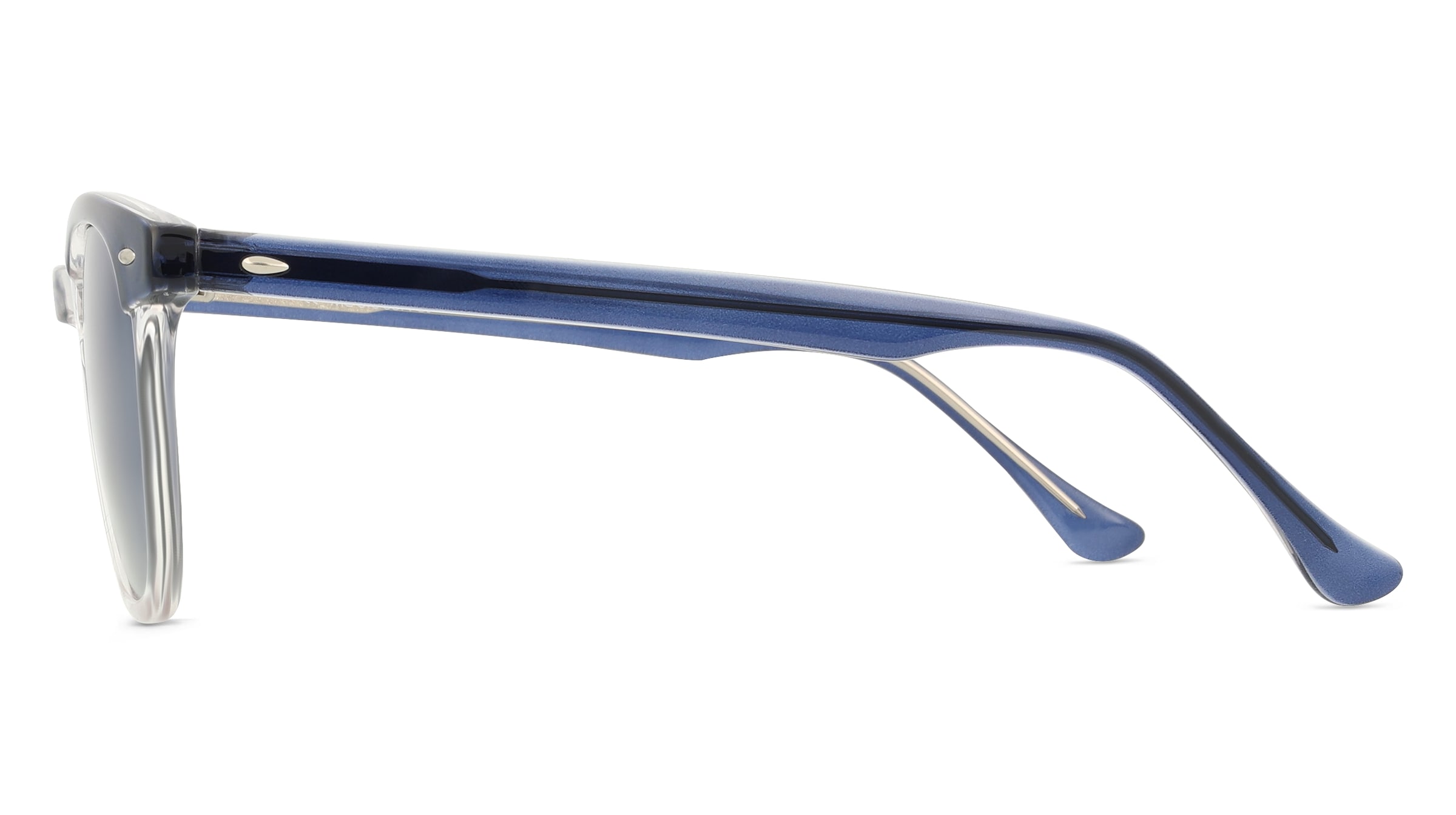 Thumbnail - Fielmann MC 610 SUN CL Unisex-Sonnenbrille Vollrand Quadratisch Acetat Spritzguss-Gestell, blau