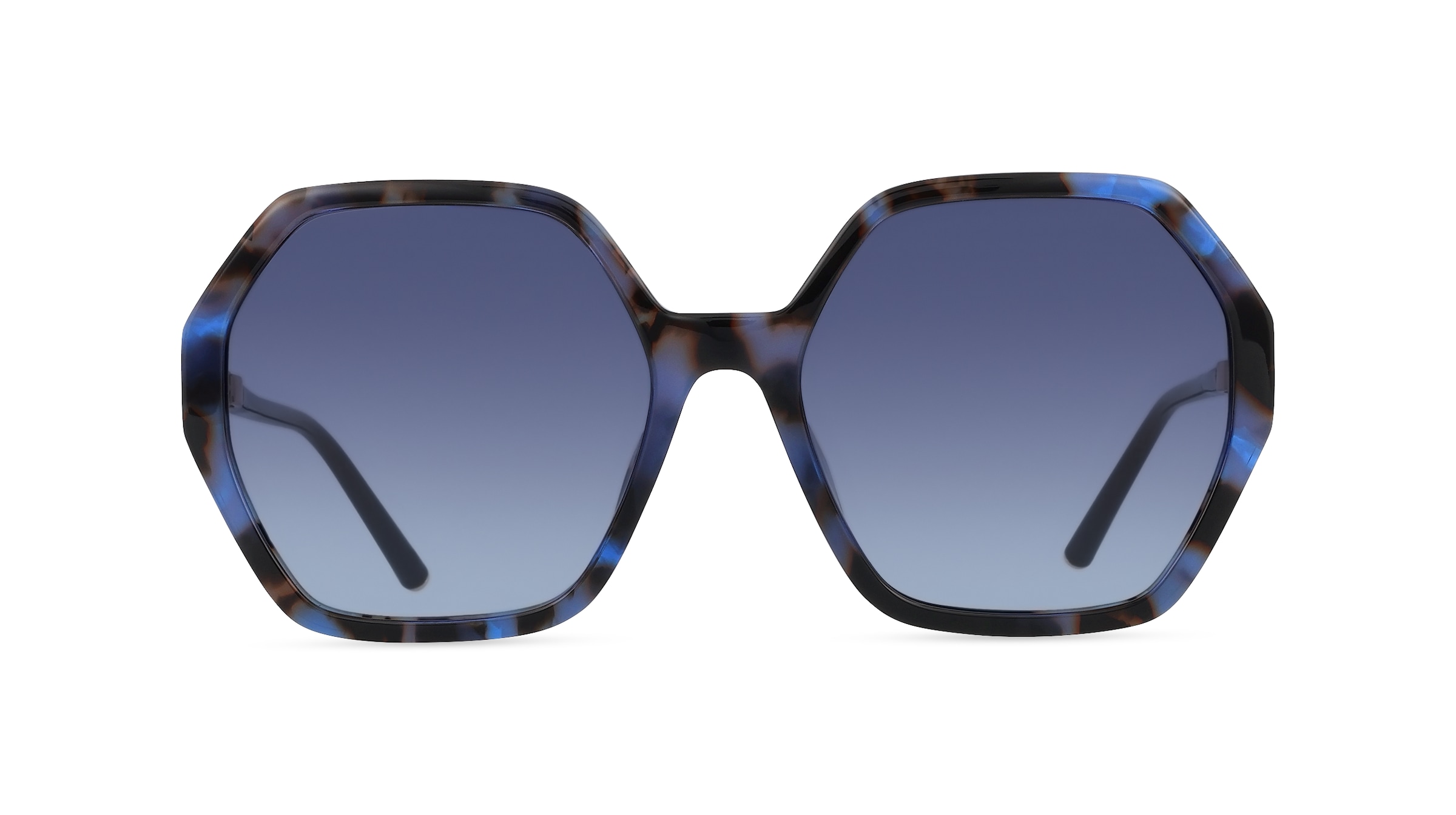 Escada ESCSESD47 Damen-Sonnenbrille Vollrand Achteckig Kunststoff-Gestell, braun