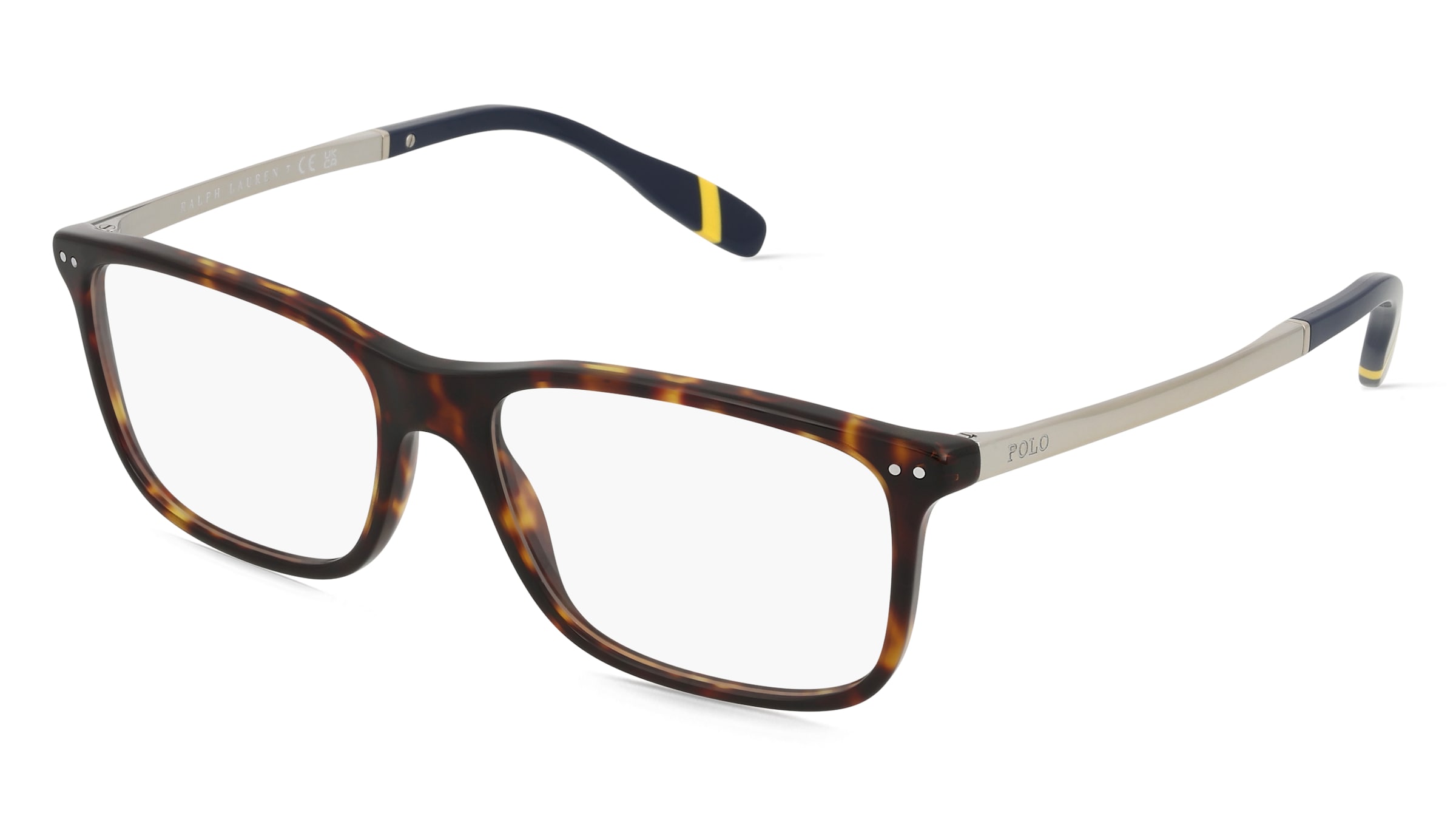 Polo Ralph Lauren 0PH2273 Herren-Brille inkl. Gläser Vollrand Quadratisch Acetat-Gestell 56/17/150, Havanna