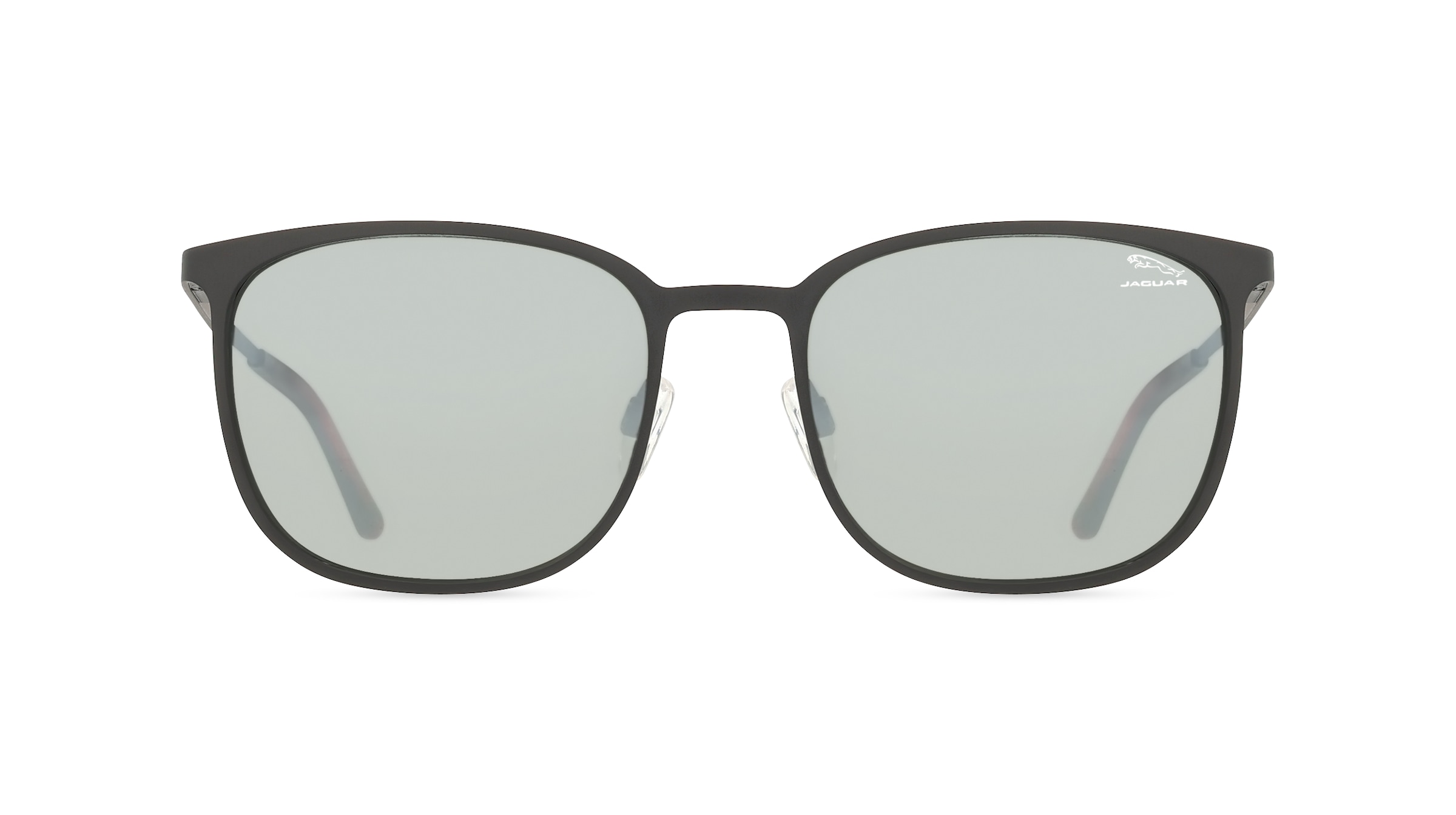 Jaguar J 7505 Herren-Sonnenbrille Vollrand Eckig Edelstahl-Gestell, schwarz