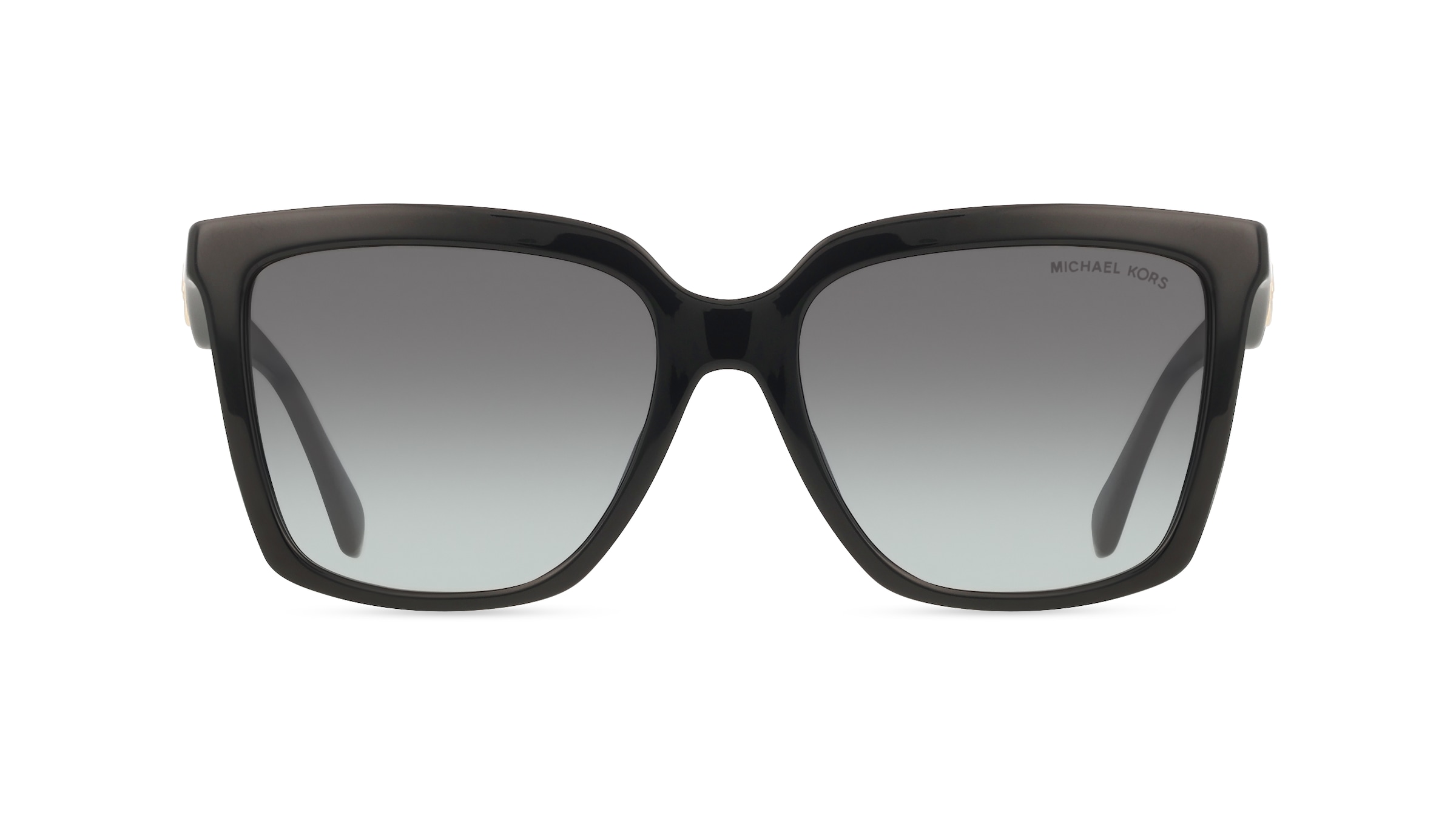 Michael Kors 0MK2256U MENAGGIO Damen-Sonnenbrille Vollrand Quadratisch Acetat-Gestell, schwarz