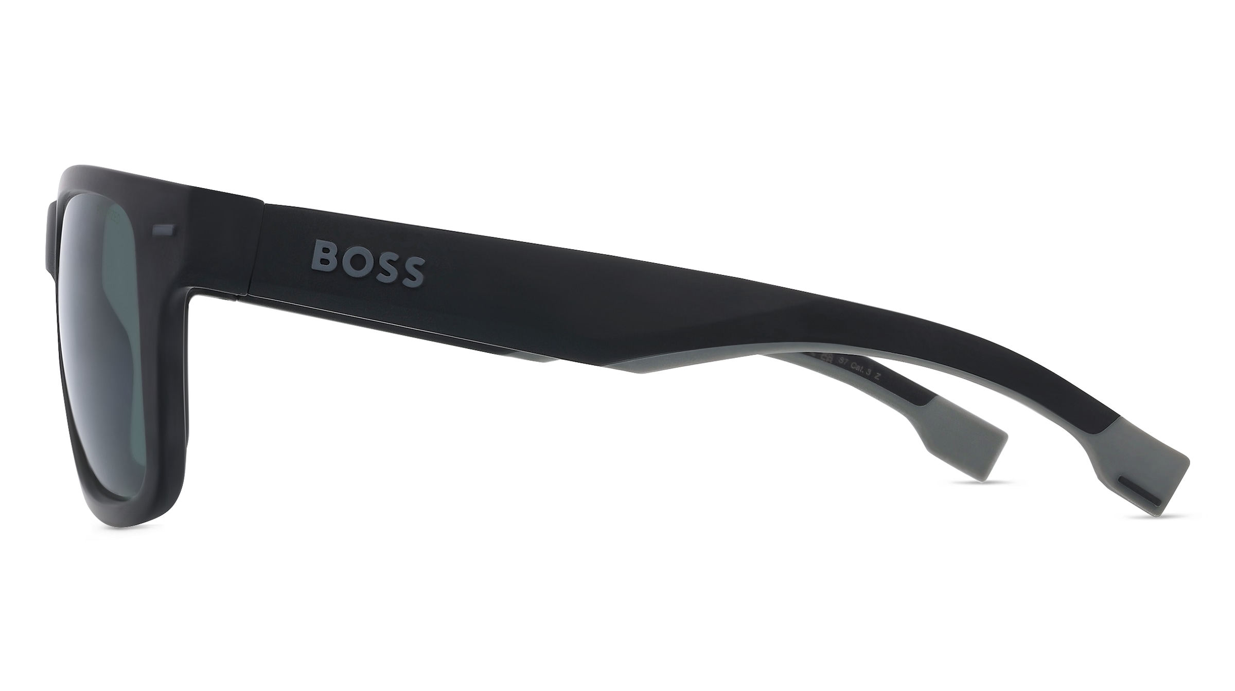 Thumbnail - Boss 1496/S Herren-Sonnenbrille Vollrand Eckig Kunststoff-Gestell, schwarz