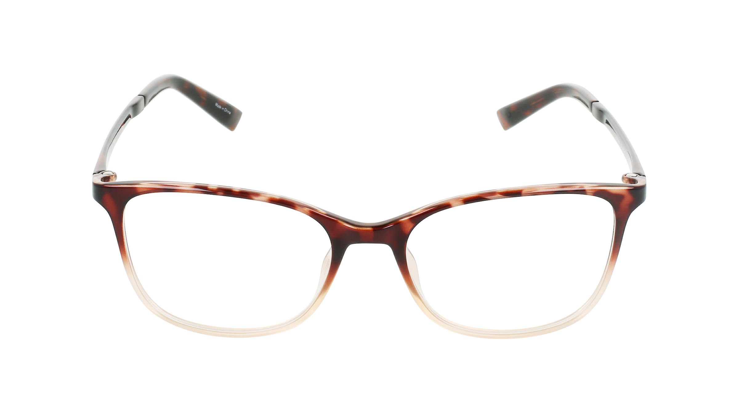 Esprit 33459 Damen-Brille inkl. Gläser Vollrand Eckig Kunststoff-Gestell 53mm/17mm/140mm, braun