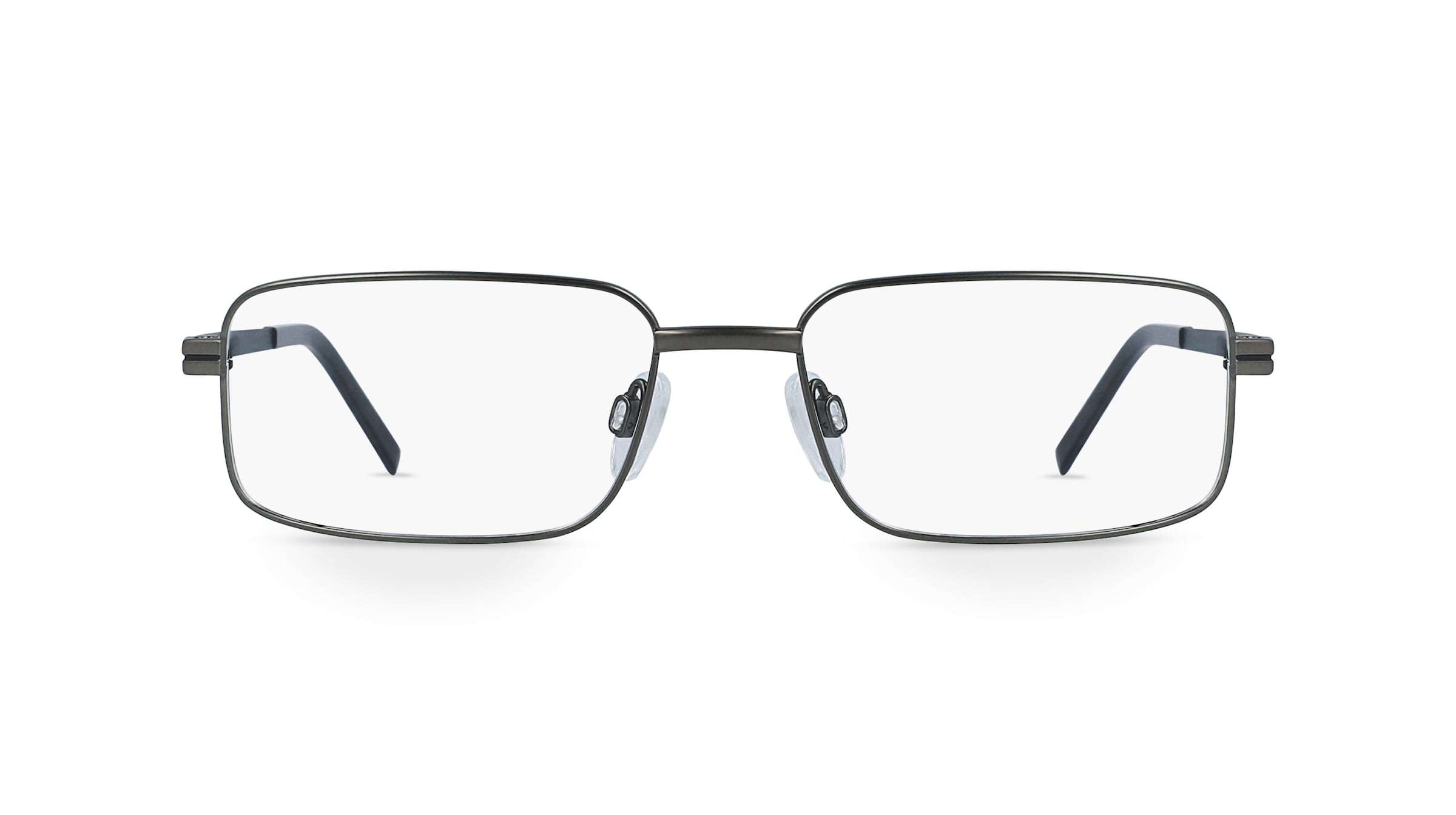 Fielmann CHARME 0691 MOD FLEX TR Herren-Brille inkl. Gläser Vollrand Eckig Titan-Gestell 51mm/17mm/140mm, grau