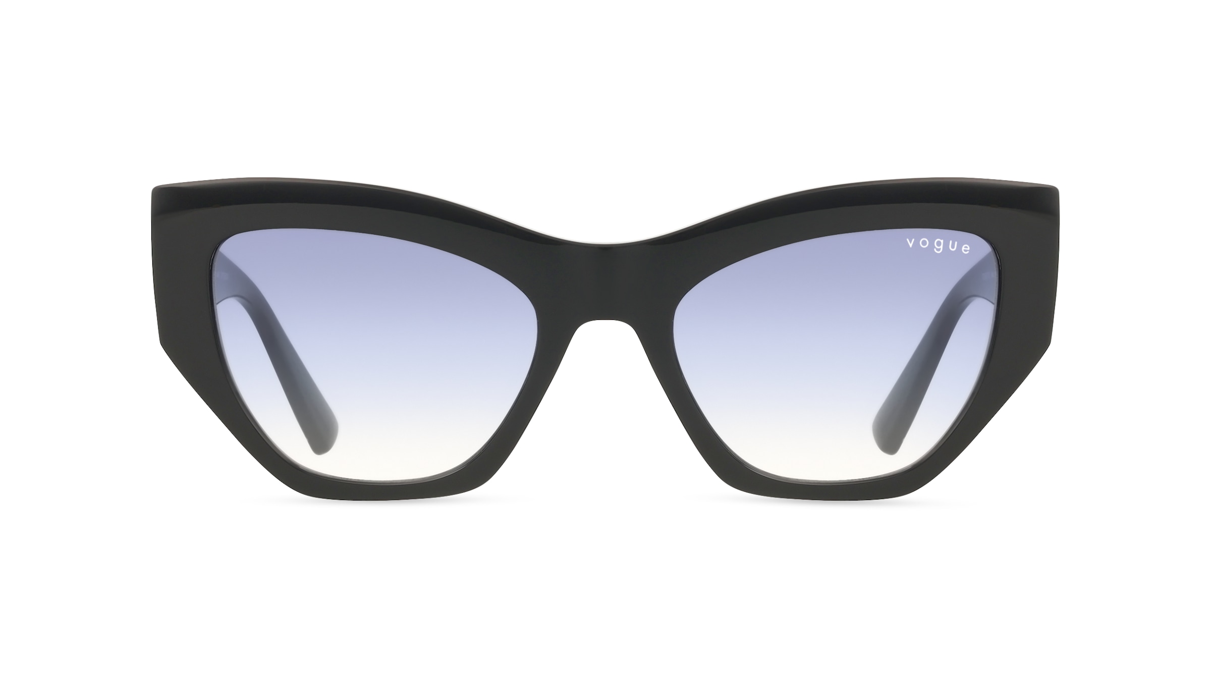 Vogue 0VO5607S Damen-Sonnenbrille Vollrand Quadratisch Kunststoff-Gestell, schwarz