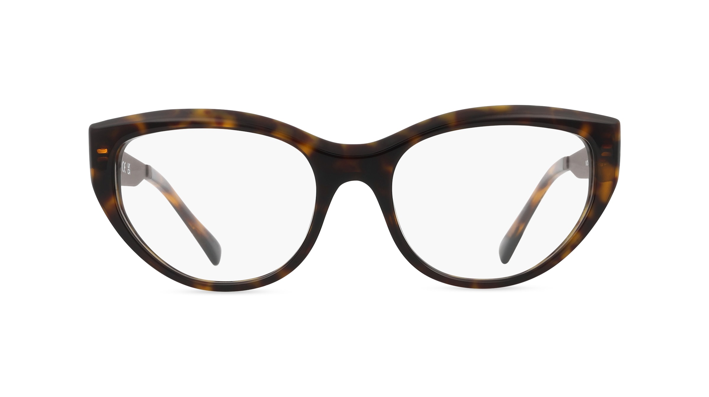 Vogue 0VO5560 Damen-Brille inkl. Gläser Vollrand Eckig Metall-Gestell 53mm/18mm/140mm, braun