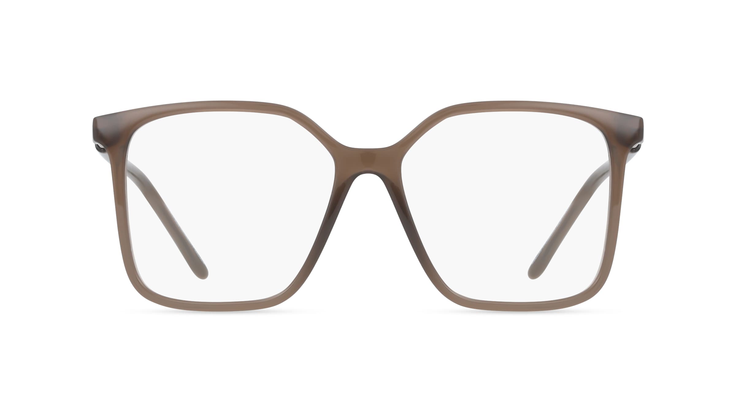 Emporio Armani 0AX3132 Damen-Brille inkl. Gläser Vollrand Geometrisch Kunststoff-Gestell 53/15/140, Braun