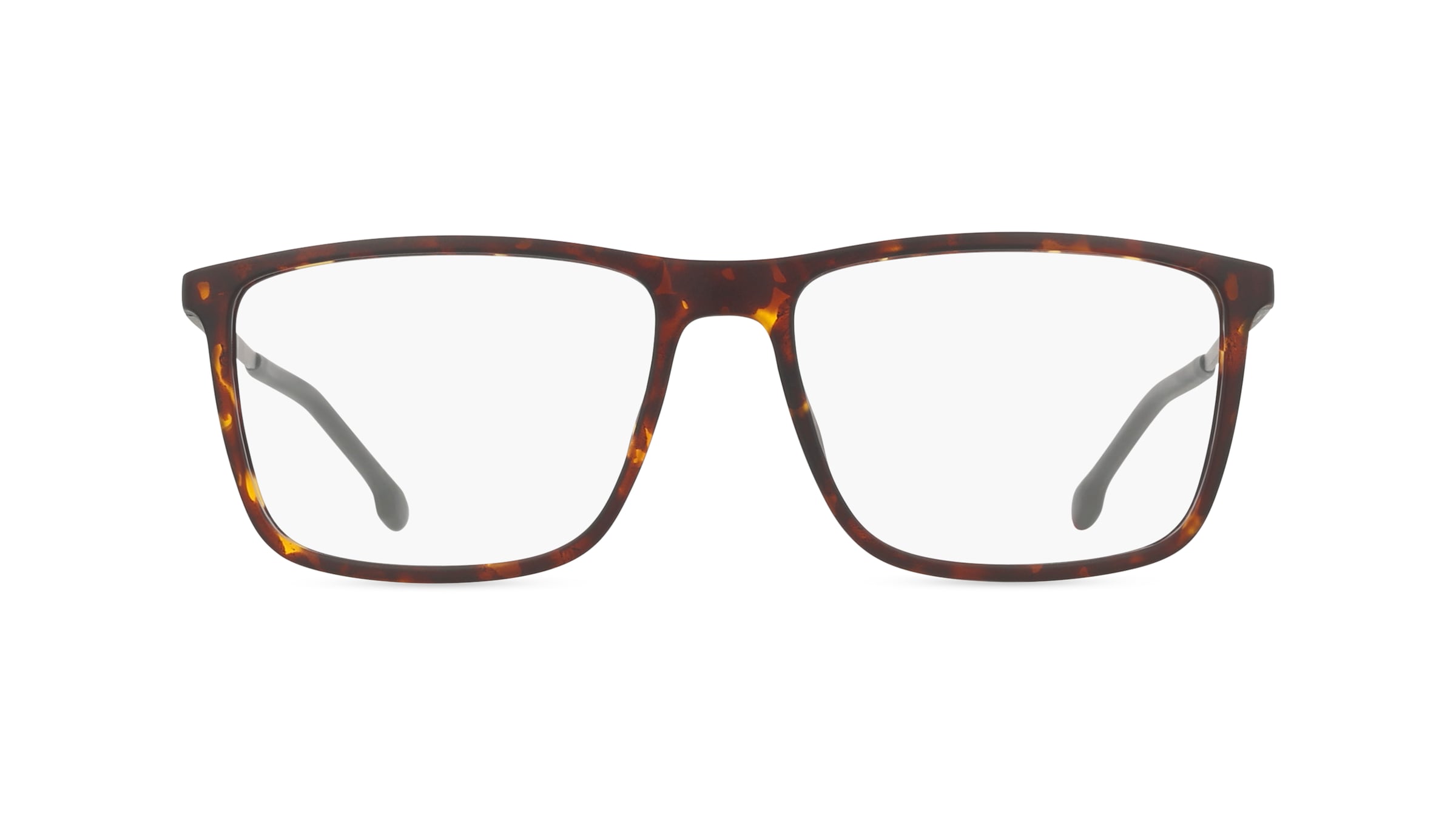 Carrera 8881 Herren-Brille inkl. Gläser Vollrand Eckig Kunststoff-Gestell 56mm/16mm/145mm, schwarz