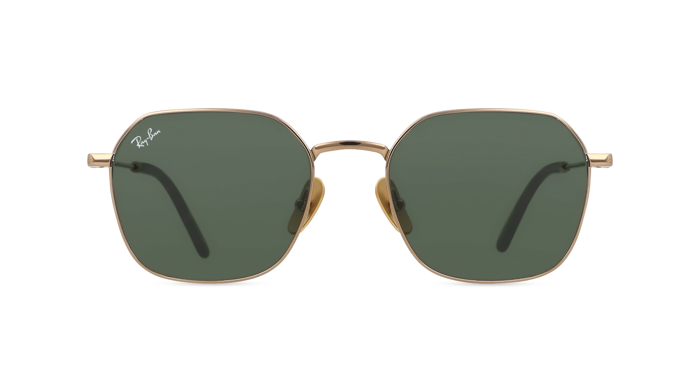 Ray-Ban RB8094 Unisex-Sonnenbrille Vollrand Eckig Titan-Gestell, gold