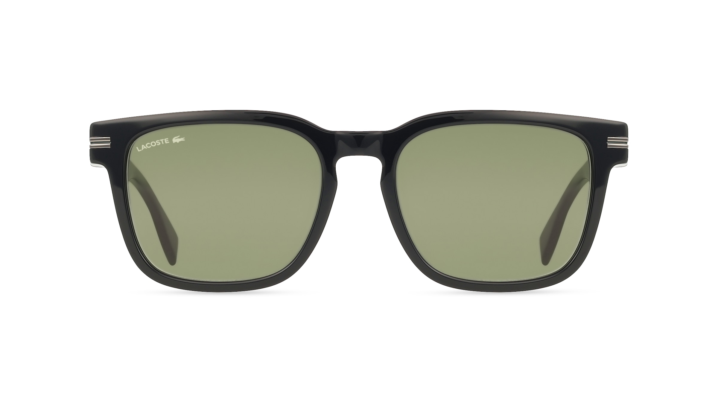 Lacoste L6065SN Herren-Sonnenbrille Vollrand Eckig Acetat-Gestell, schwarz
