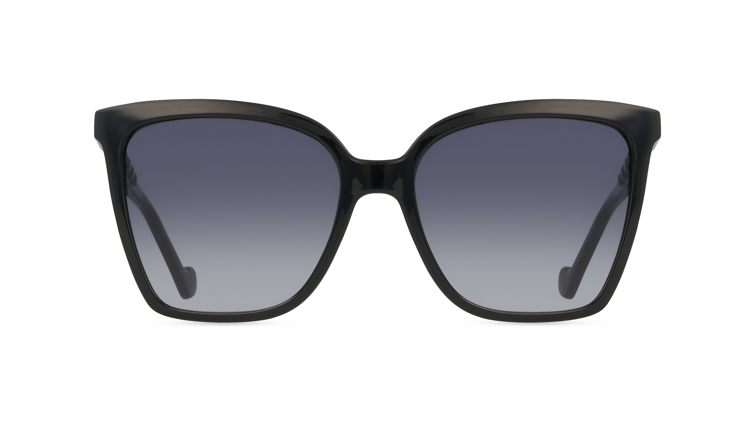 Liu Jo LJ773S Unisex-Sonnenbrille Vollrand Cateye Kunststoff-Gestell, Schwarz