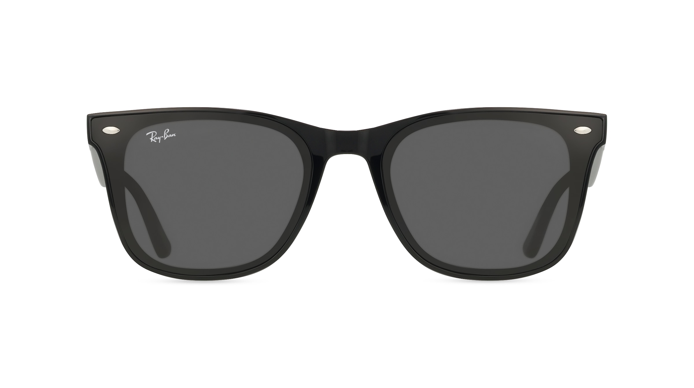 Ray-Ban RB4420 Unisex-Sonnenbrille Vollrand Eckig Kunststoff-Gestell, schwarz