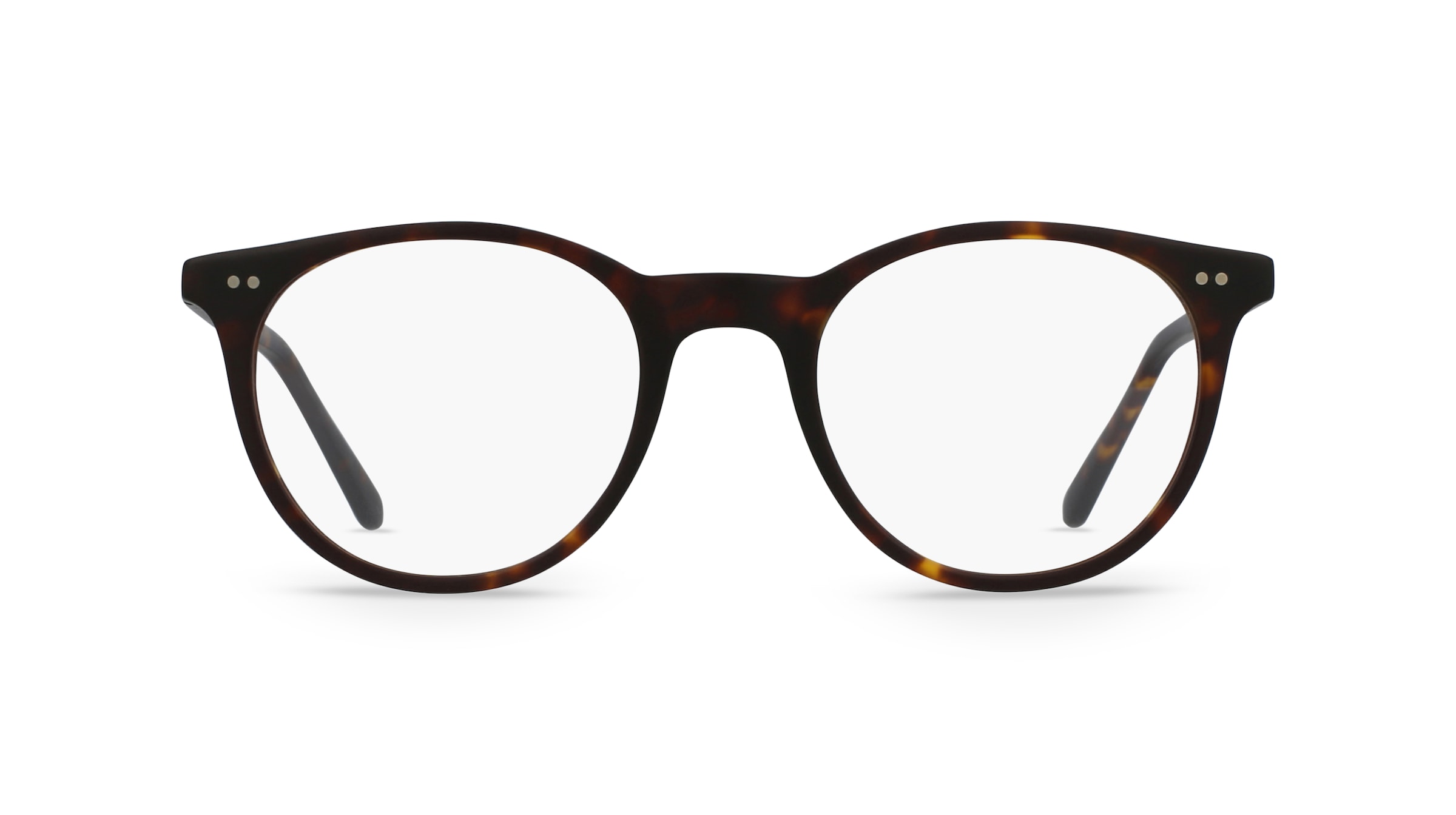 Fielmann IC 013 CL Herren-Brille inkl. Gläser Vollrand Rund Acetat-Gestell 48mm/20mm/145mm, braun