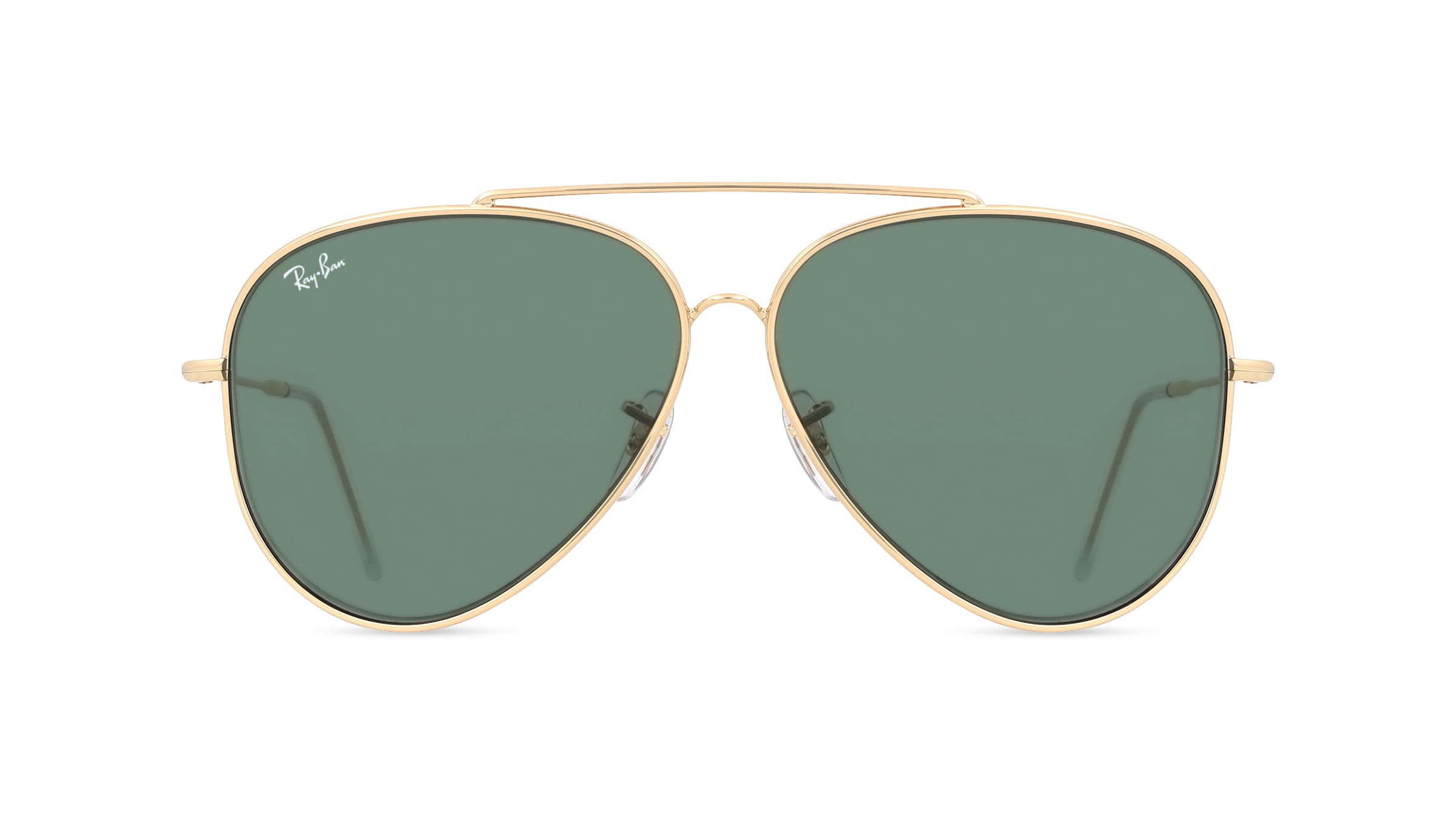 Ray-Ban RBR0101S AVIATOR REVERSE Damen-Sonnenbrille Vollrand Pilot Metall-Gestell, gold