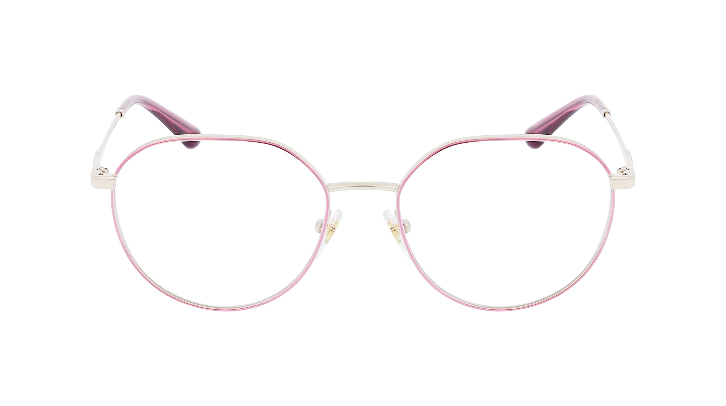 Vogue VO4209 Damen-Brille inkl. Gläser Vollrand Eckig Metall-Gestell 52mm/18mm/140mm, lila
