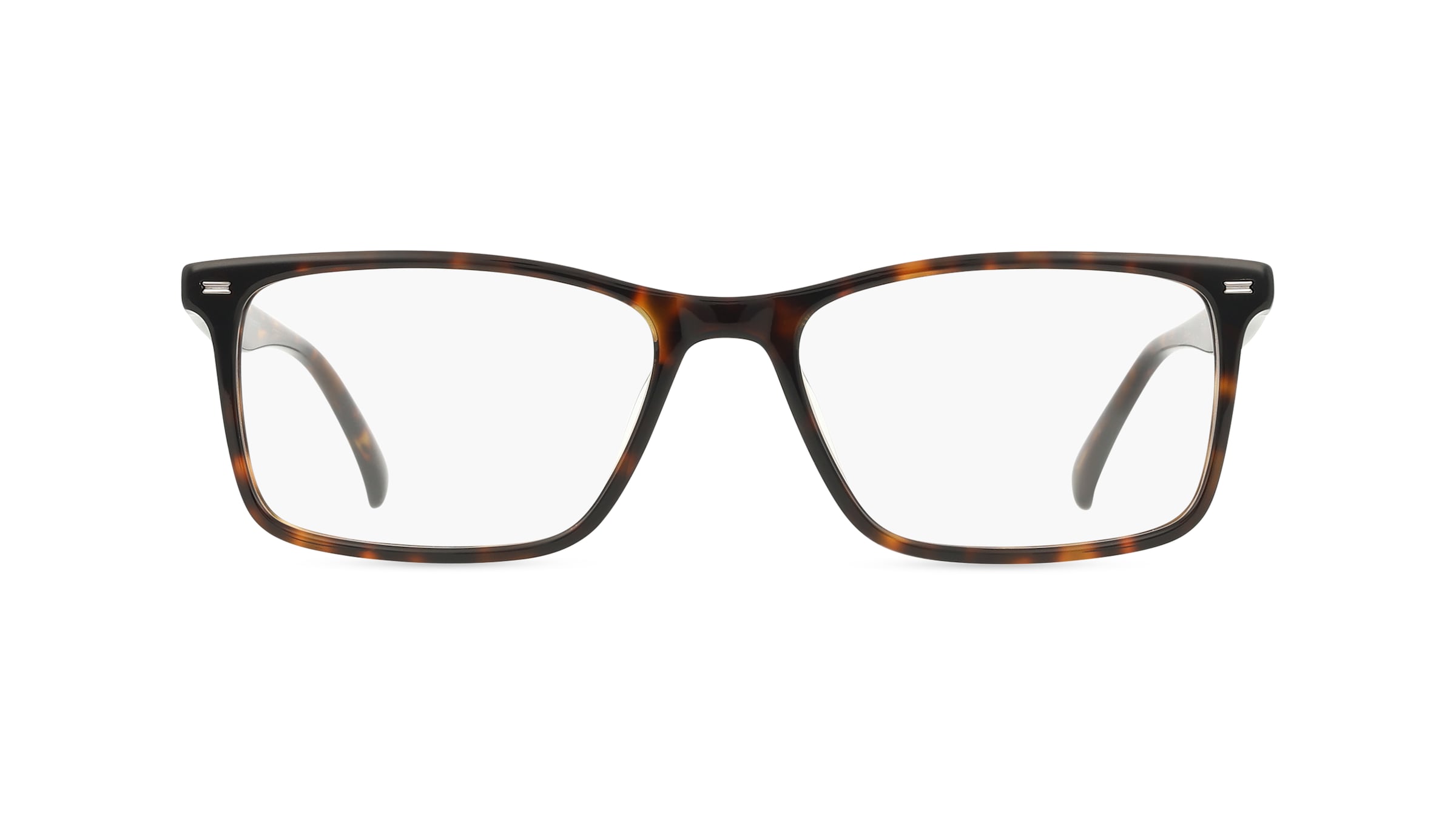 Fielmann BD 552 FLEX CL GEORG Herren-Brille inkl. Gläser Vollrand Eckig Acetat-Gestell 55mm/17mm/145mm, Havanna