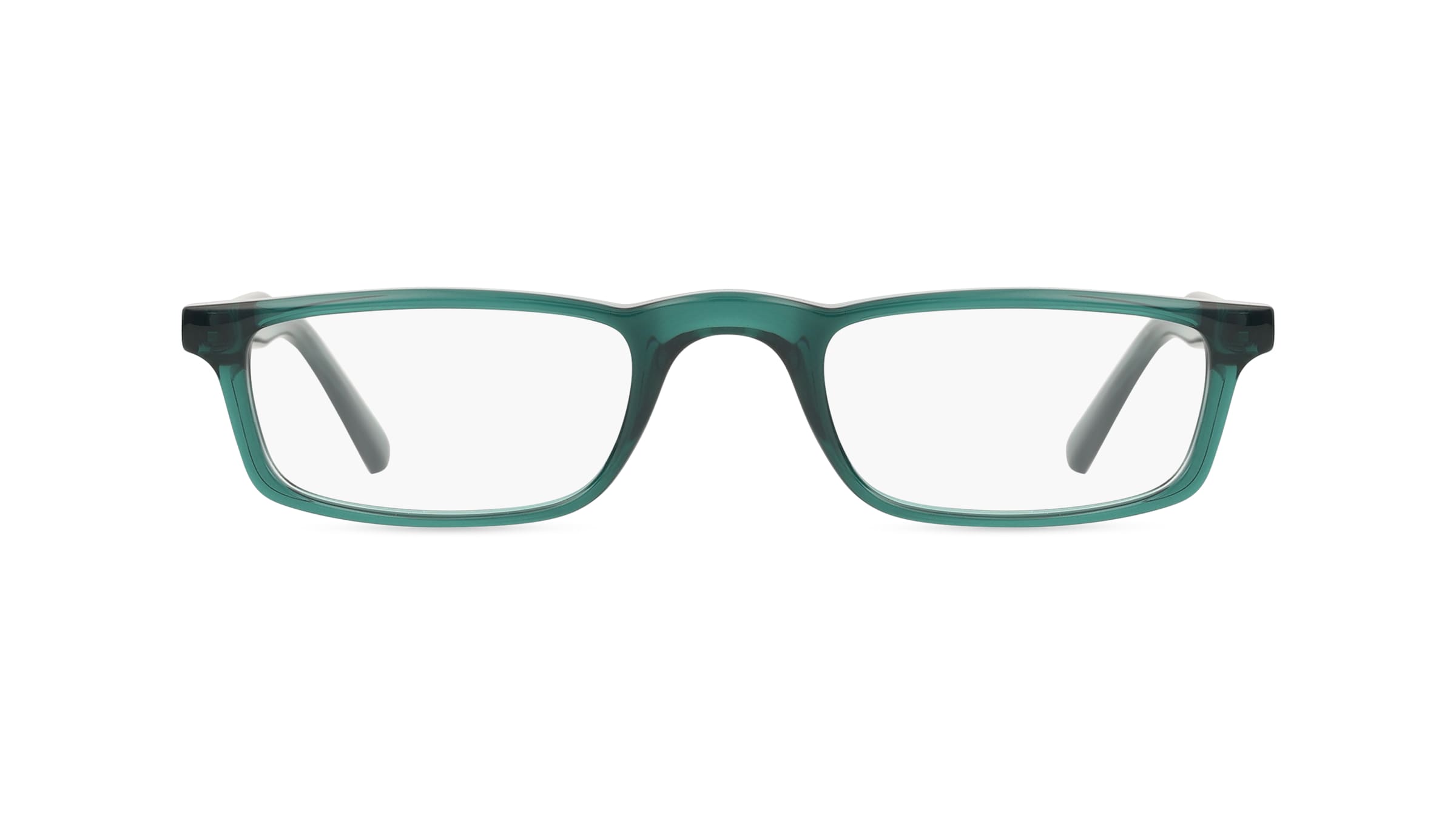 Fielmann OU 035 CL Herren-Brille inkl. Gläser Vollrand Schmal Acetat-Gestell 48mm/21mm/140mm, grün