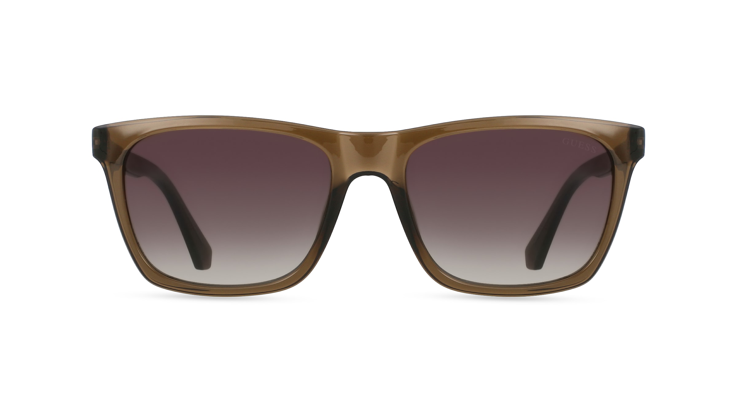 Guess GU00044 Herren-Sonnenbrille Vollrand Eckig Kunststoff-Gestell, grün