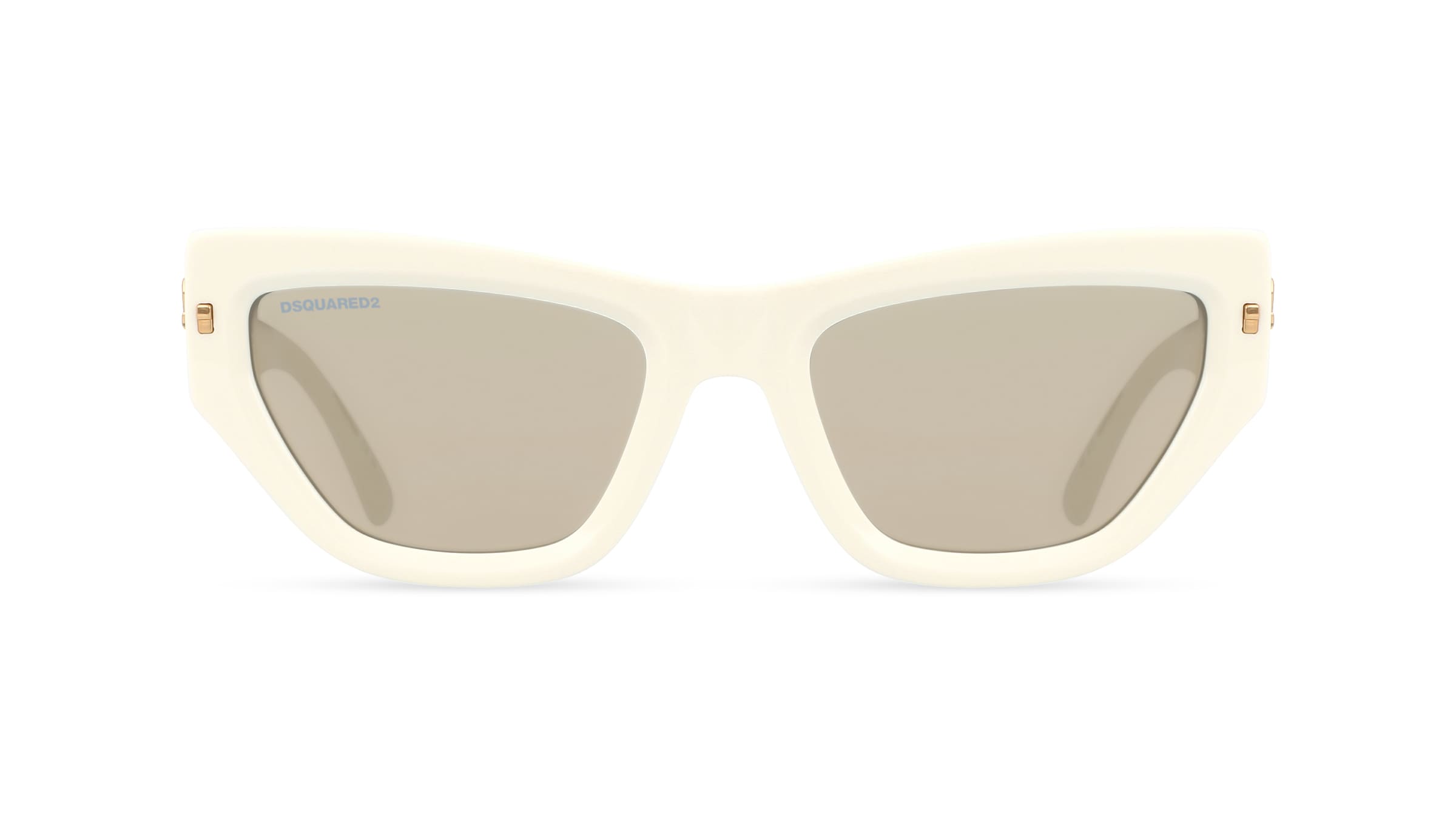 Dsquared2 D2 0033/S Damen-Sonnenbrille Vollrand Butterfly Acetat-Gestell, gelb