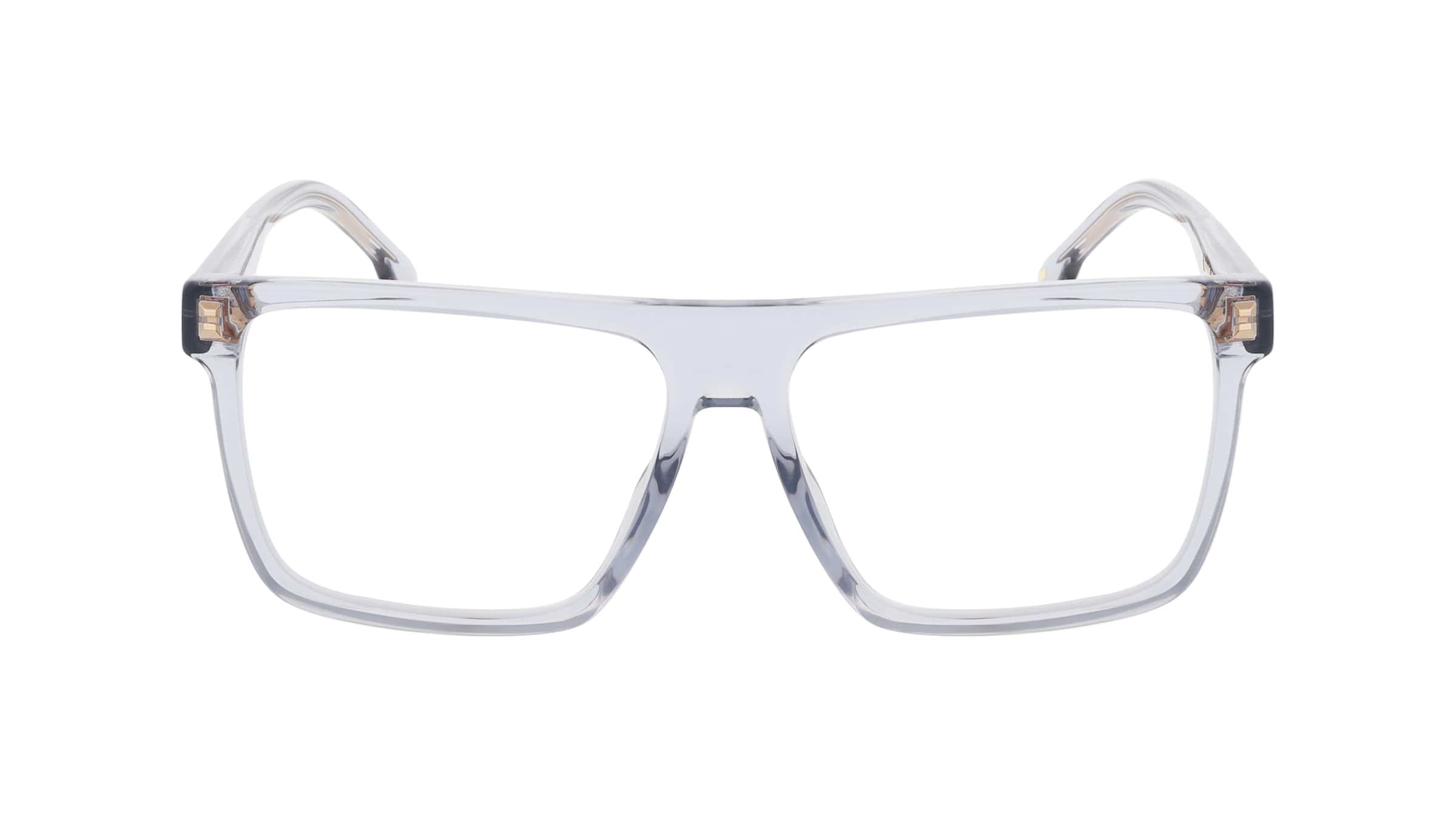 Carrera VICTORY C 05 Herren-Brille inkl. Gläser Vollrand Eckig Acetat-Gestell 57mm/15mm/145mm, grau