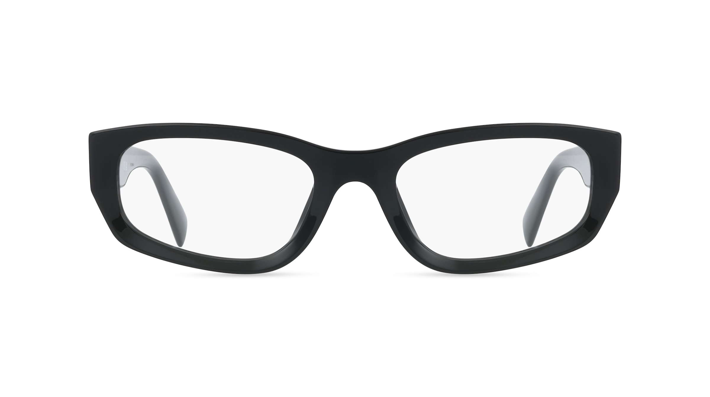 Miu Miu 0MU 04YV Damen-Brille inkl. Gläser Vollrand Geometrisch Acetat-Gestell 52/19/140, schwarz